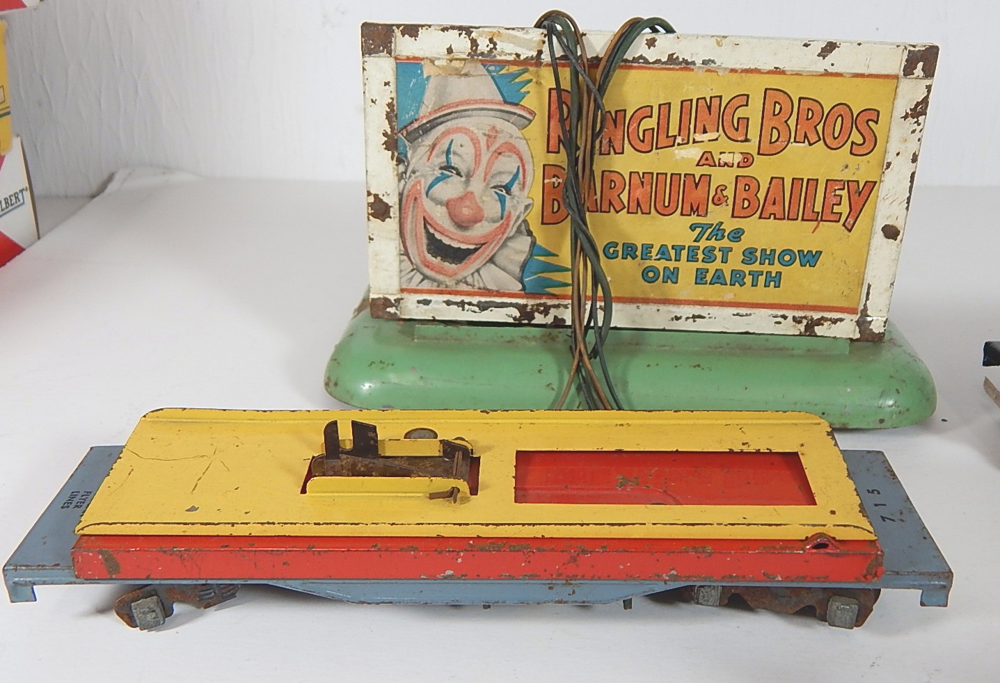 American Flyer S-Gauge Trains for Parts - #740, #755, #716, #592A, #715, #577