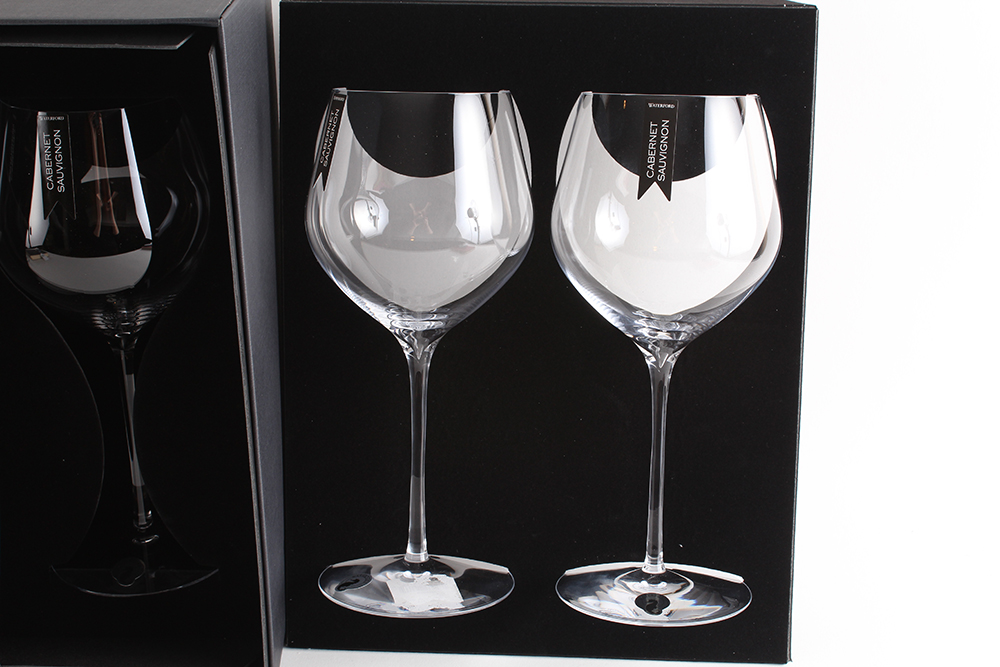 Waterford Crystal "Elegance" Cabernet Sauvignon Wine Glasses