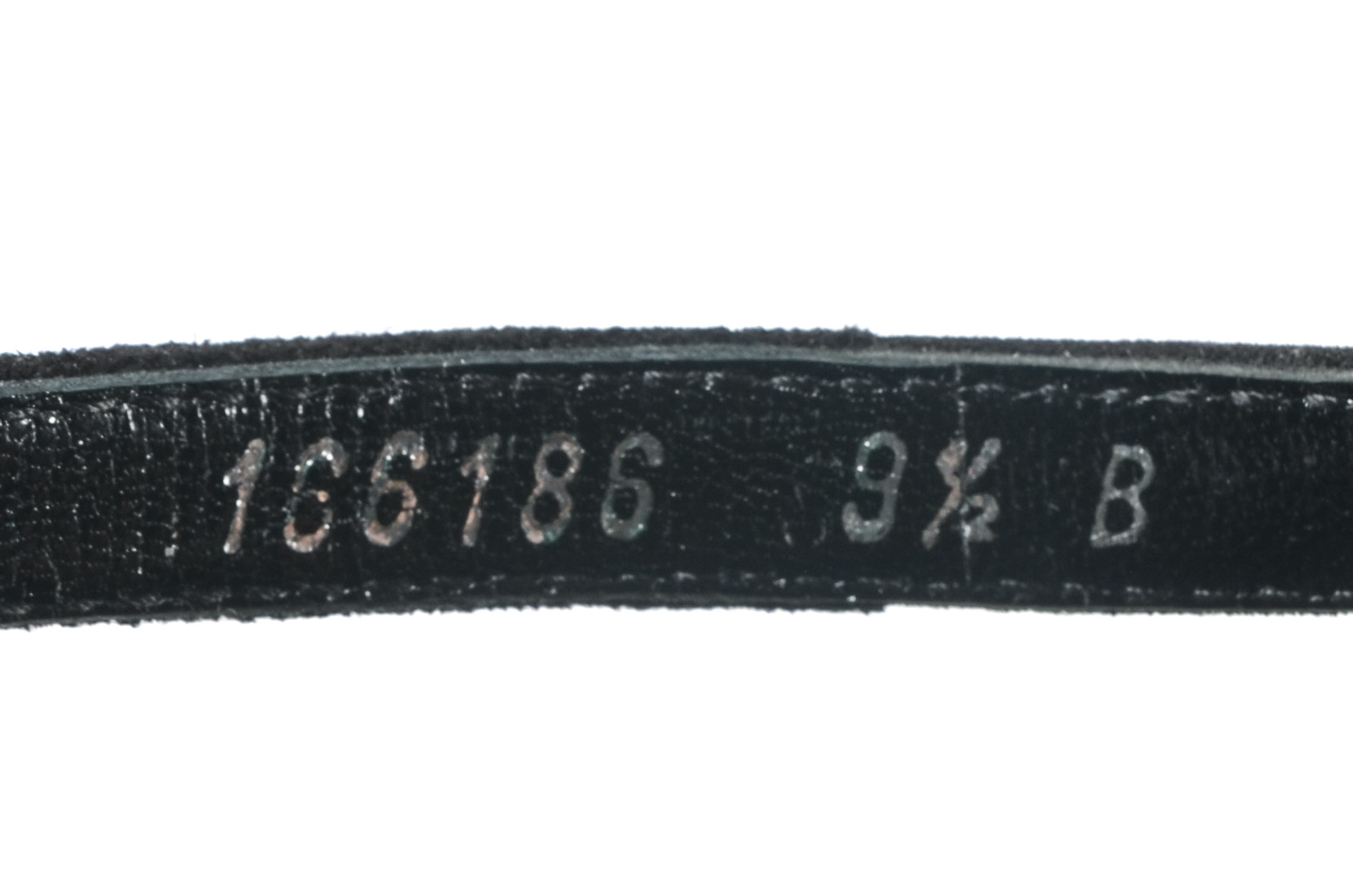 Ralph Lauren Collection Black Suede Stiletto Peep-Toe Shoes