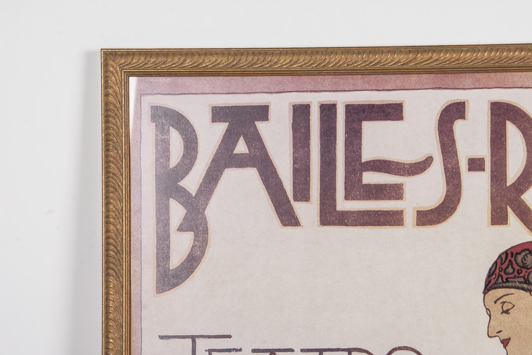 After Leon Bakst Giclee Titled "Bailes Rusos Teatro Liceo"