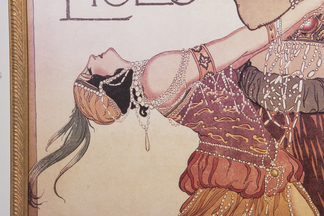 After Leon Bakst Giclee Titled "Bailes Rusos Teatro Liceo"