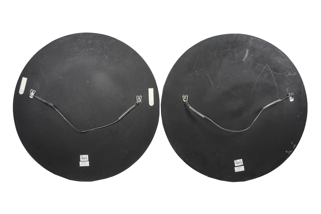 Offset Lithographs of Antique Globes With Golden Compass Appliqué