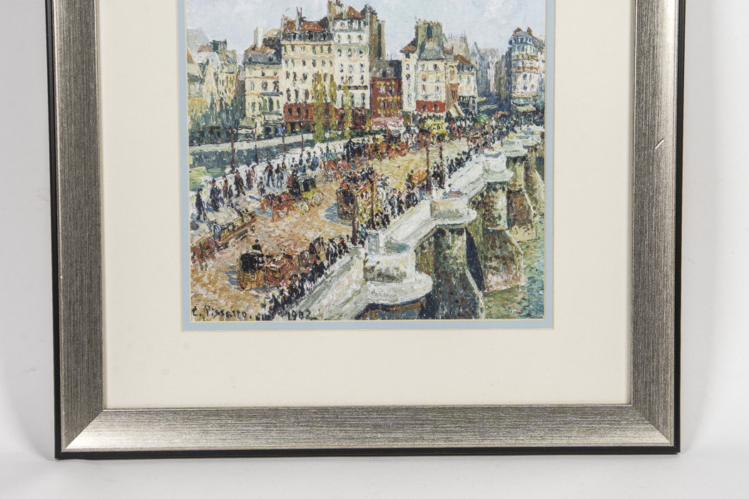 After Camille Pissarro Giclee Titled "Le Pont-Neuf"