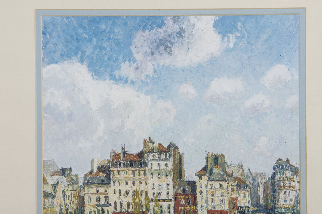 After Camille Pissarro Giclee Titled "Le Pont-Neuf"