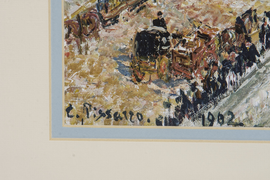 After Camille Pissarro Giclee Titled "Le Pont-Neuf"