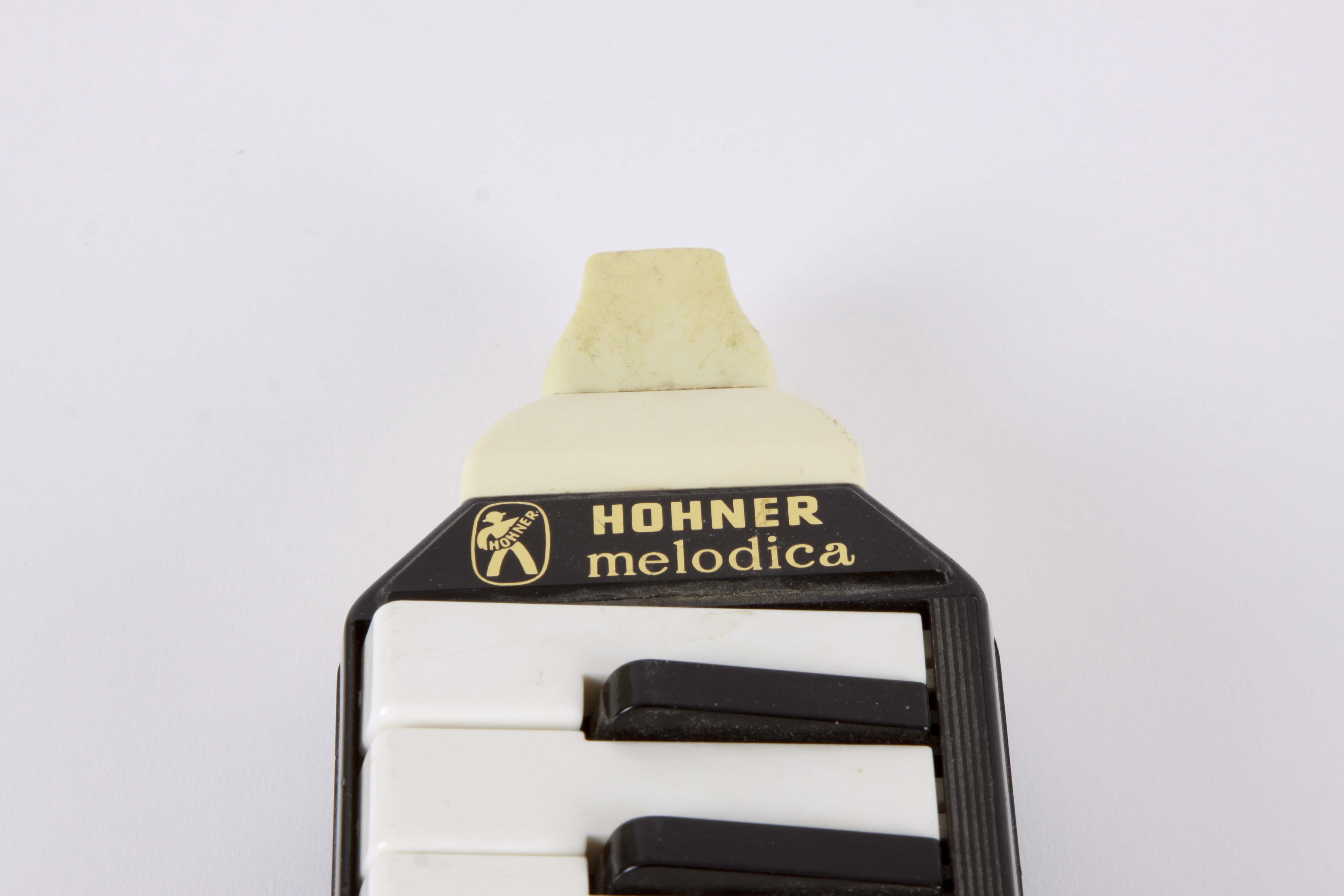 Fender Squire Mini Electric Guitar, Roland Synth, Hohner Melodica