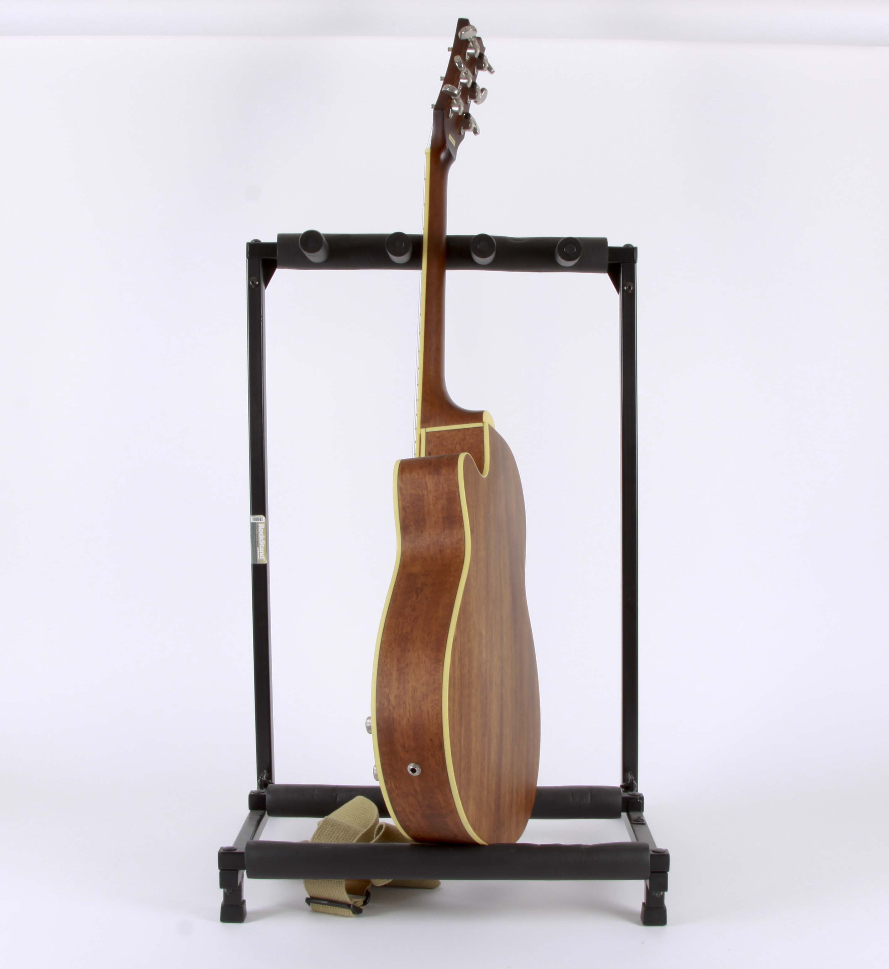 Dean Resonator Cutaway Acoustic-Electric Guitar and Stand