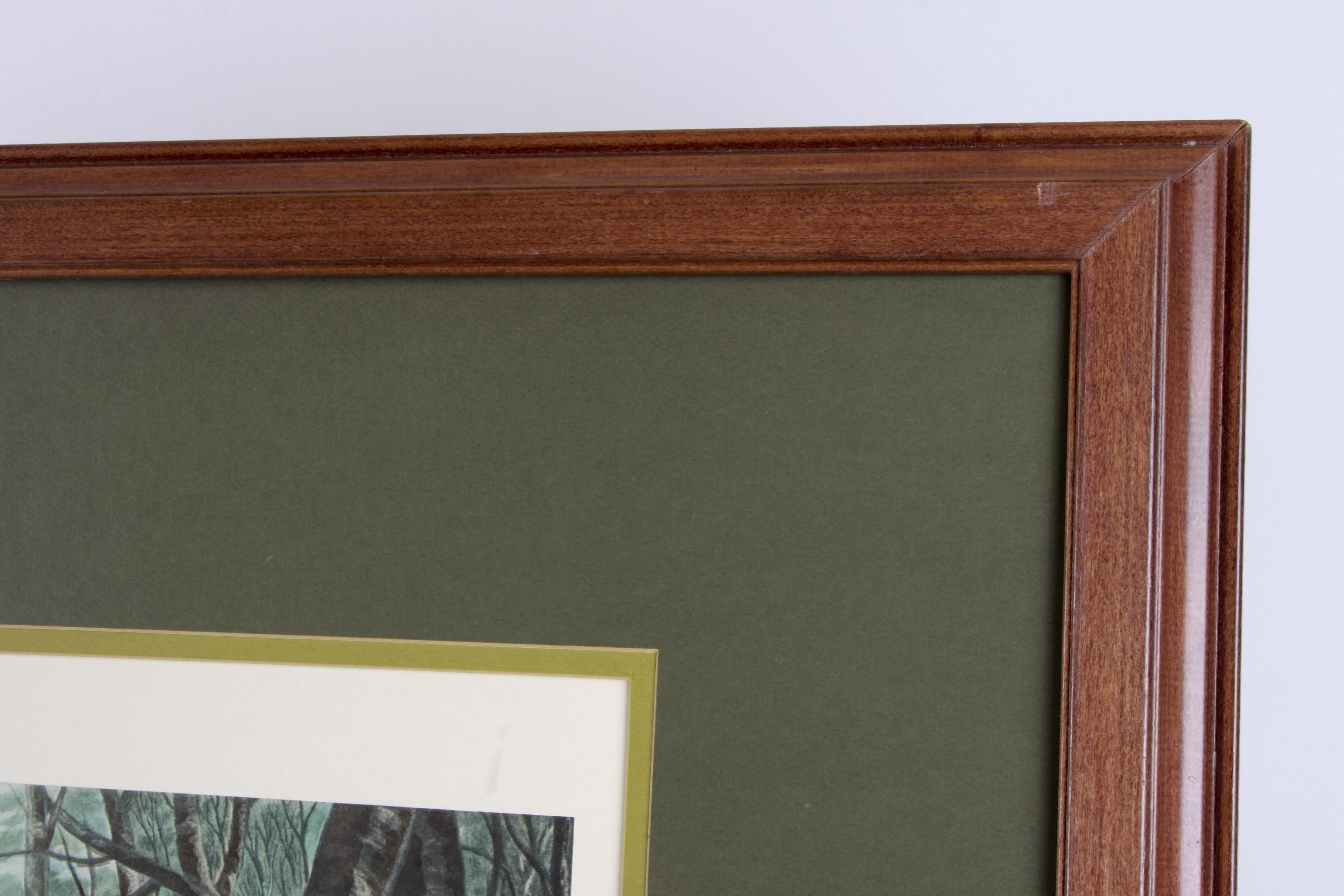 Restrike Engraving "The Meet at Blagdon"