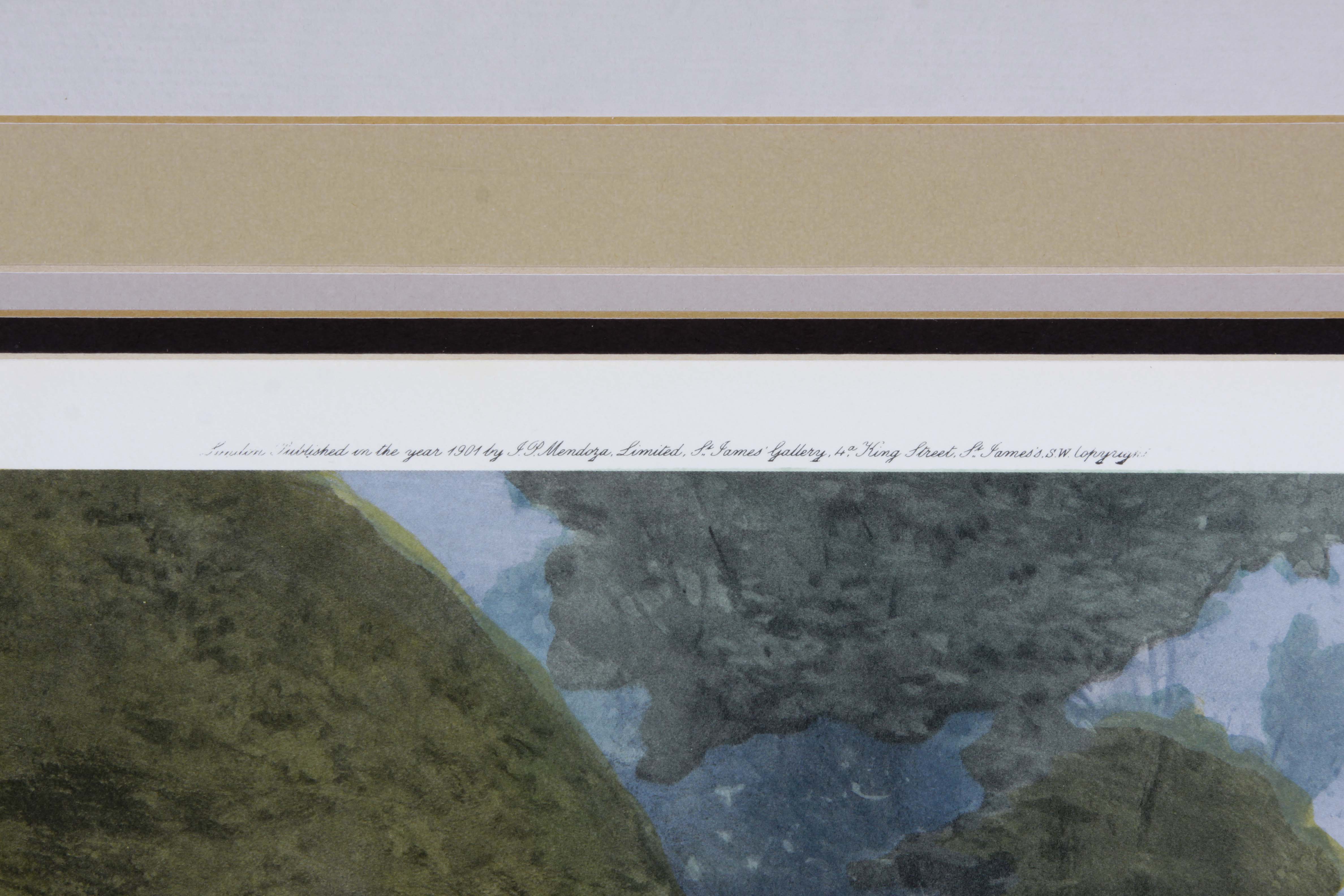 S. E. Waller Offset Lithograph "The Huntsmans Courtship"