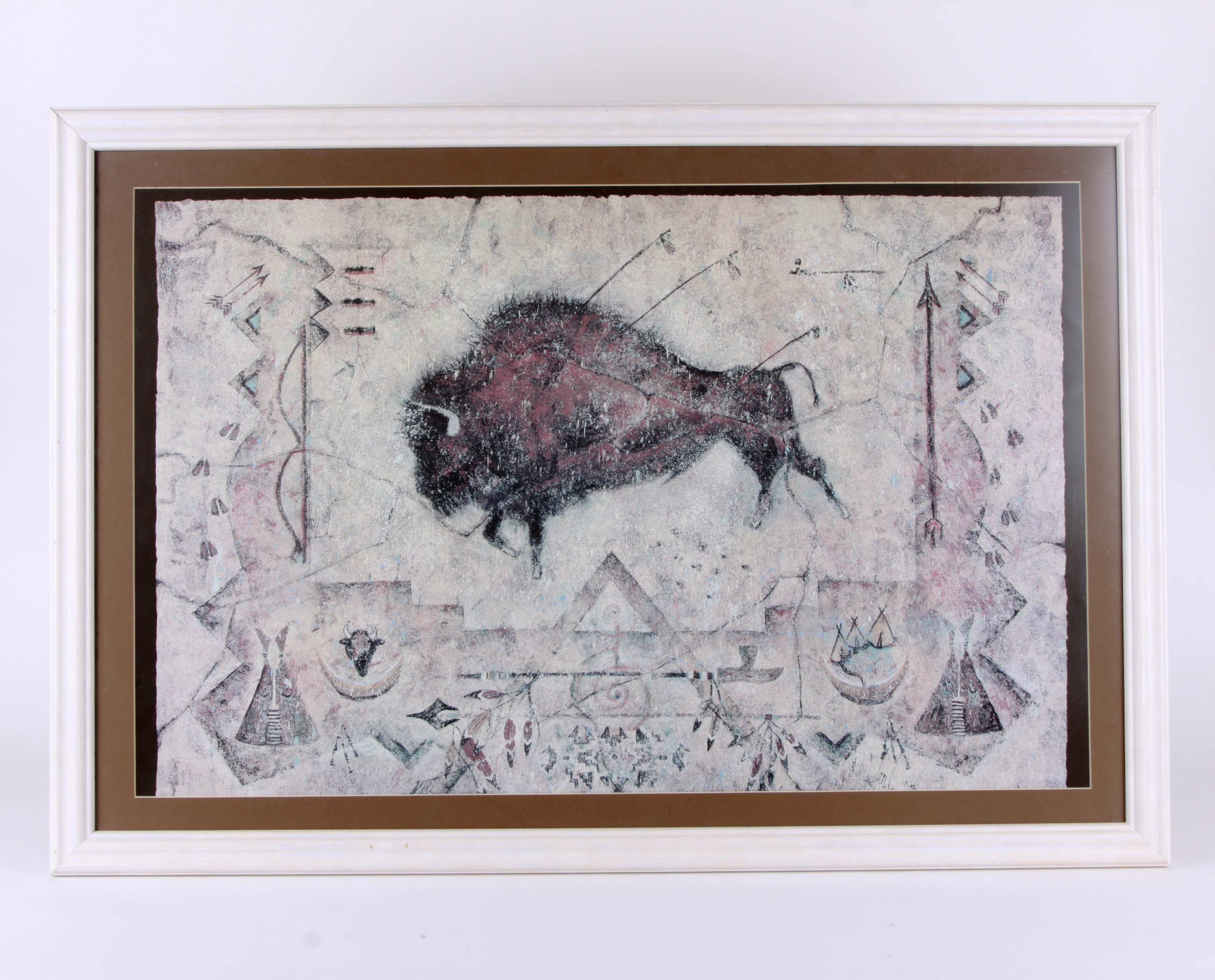 Group of Framed Southwestern Offset Lithographs