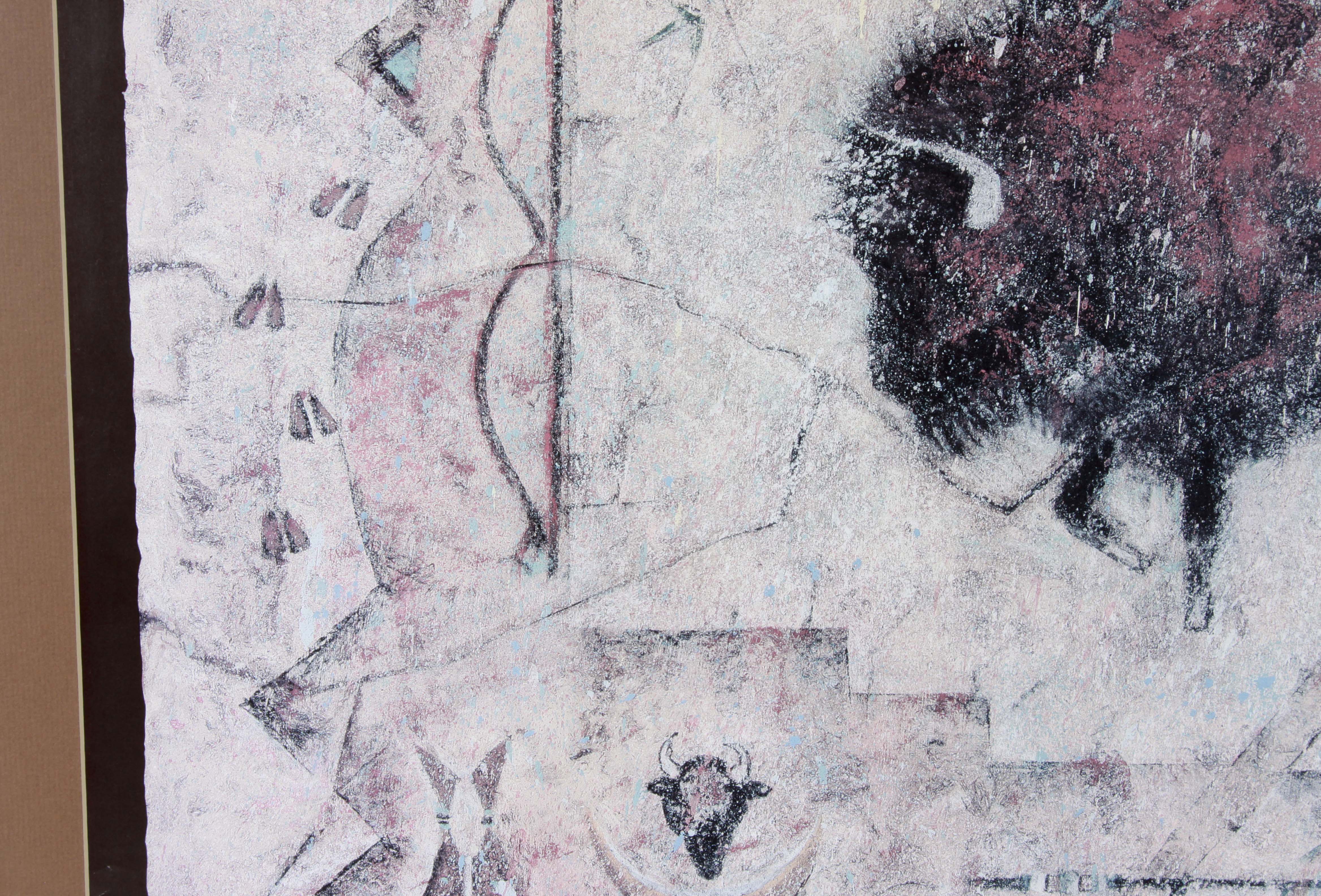 Group of Framed Southwestern Offset Lithographs