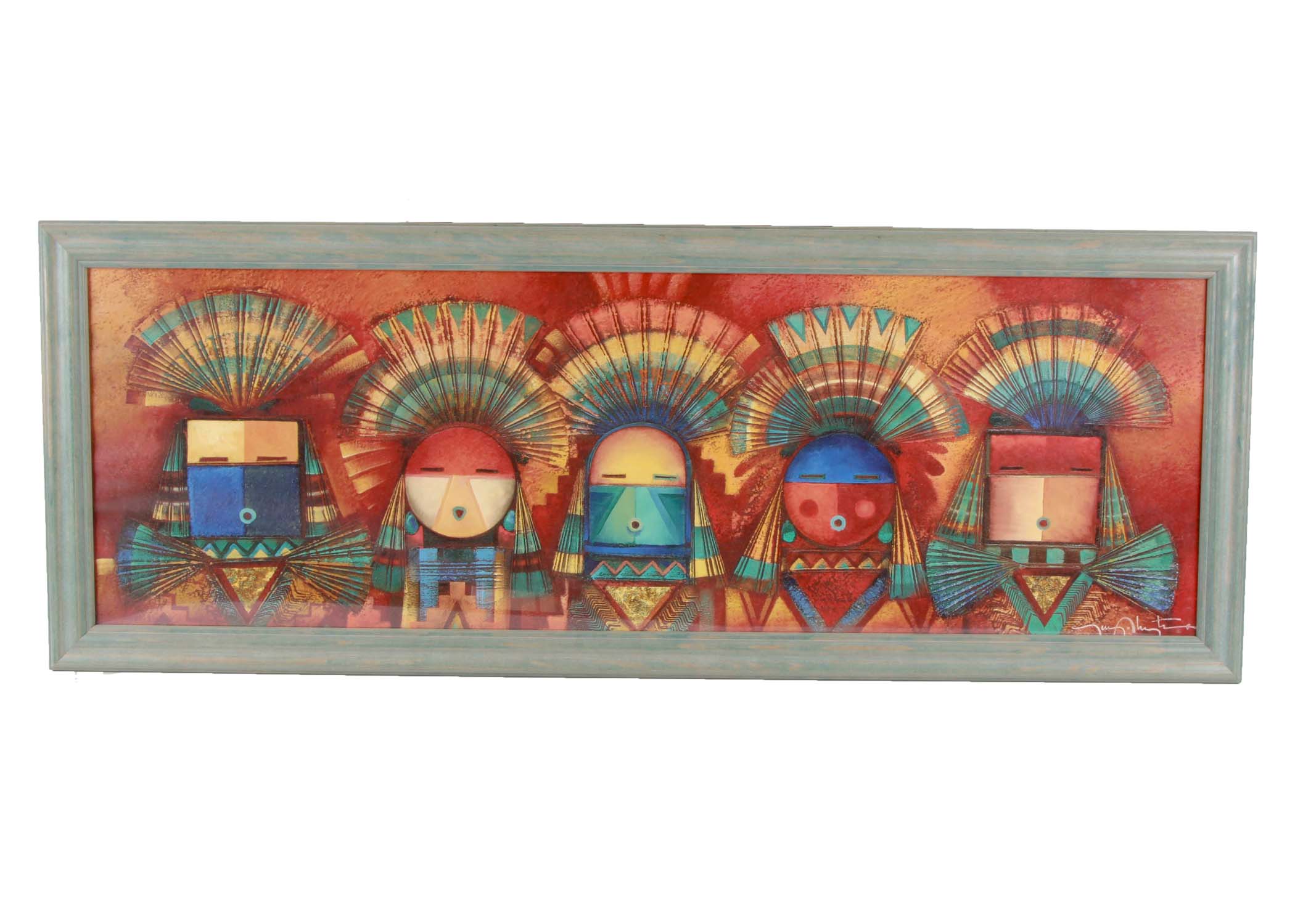 Group of Framed Southwestern Offset Lithographs