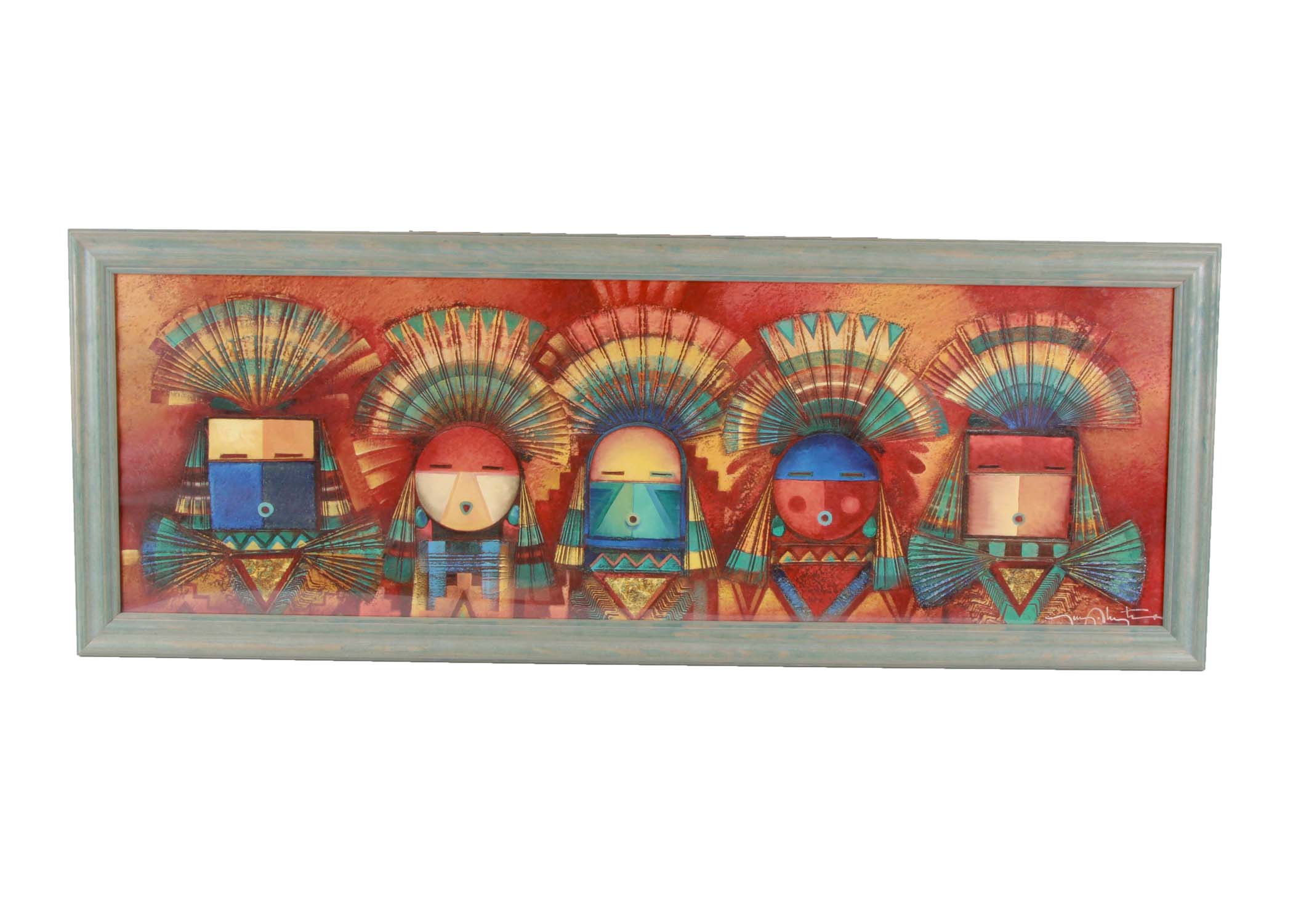 Group of Framed Southwestern Offset Lithographs