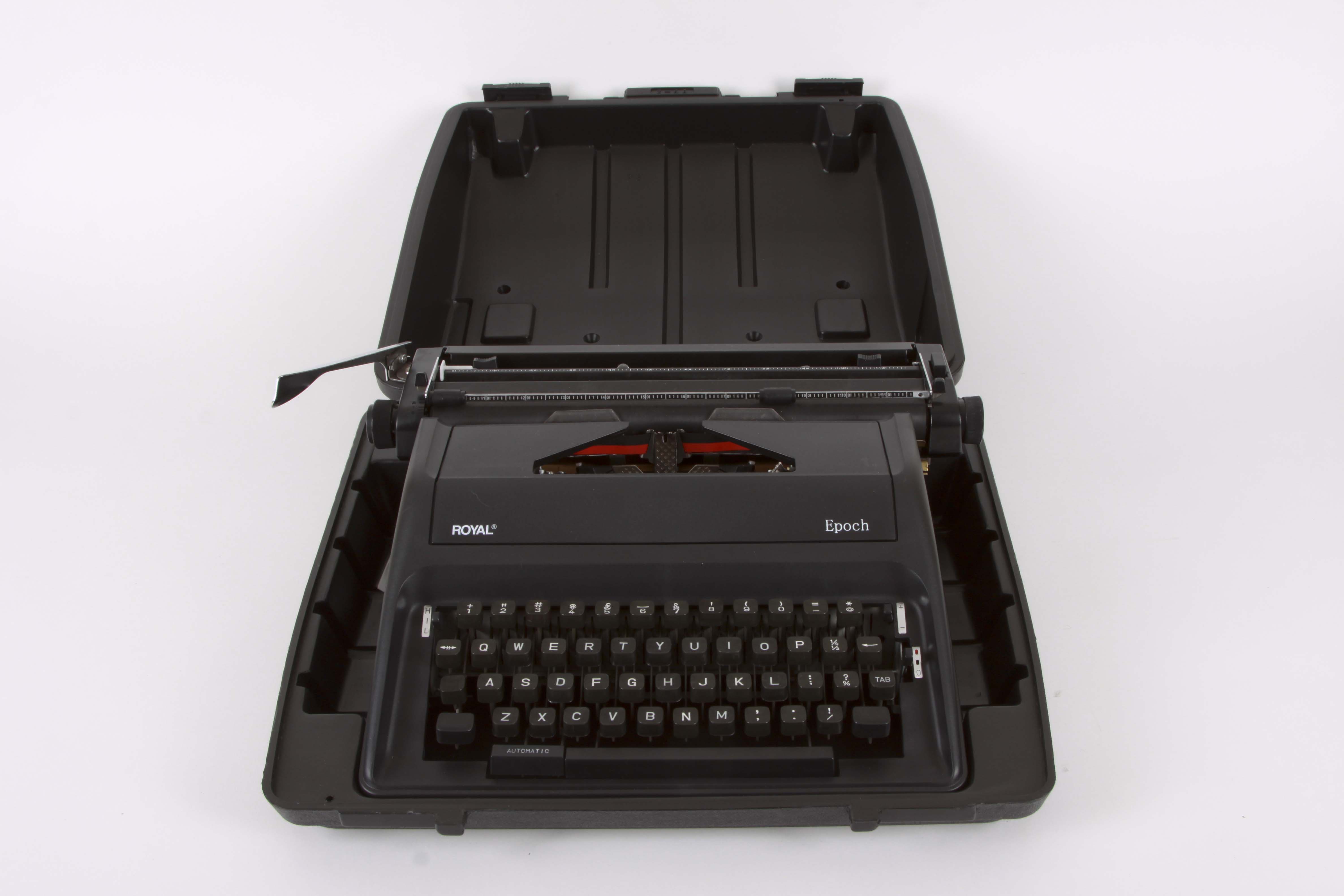 Royal Epoch Portable Manual Typewriter and Case