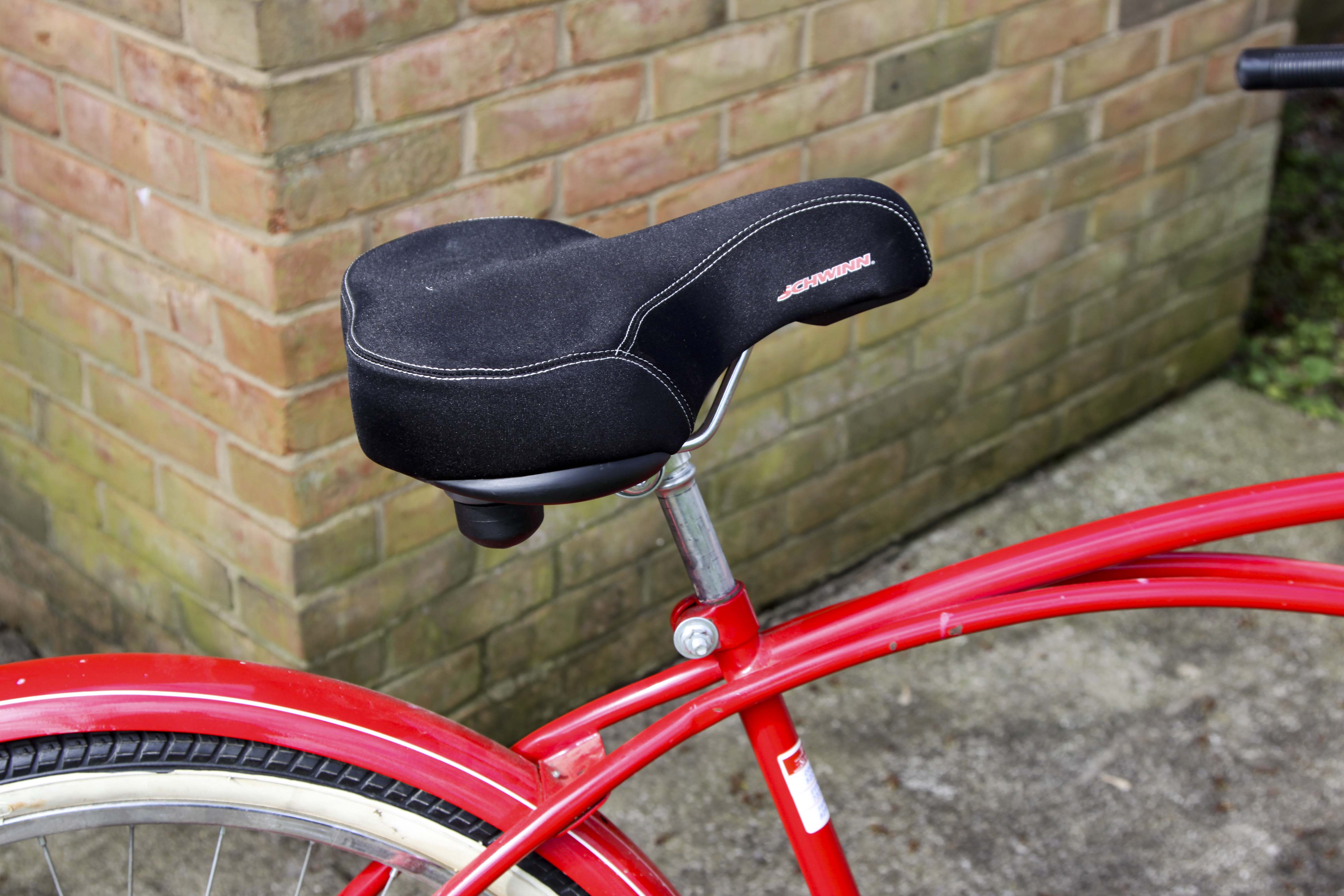 Red Huffy Good Vibrations Bike