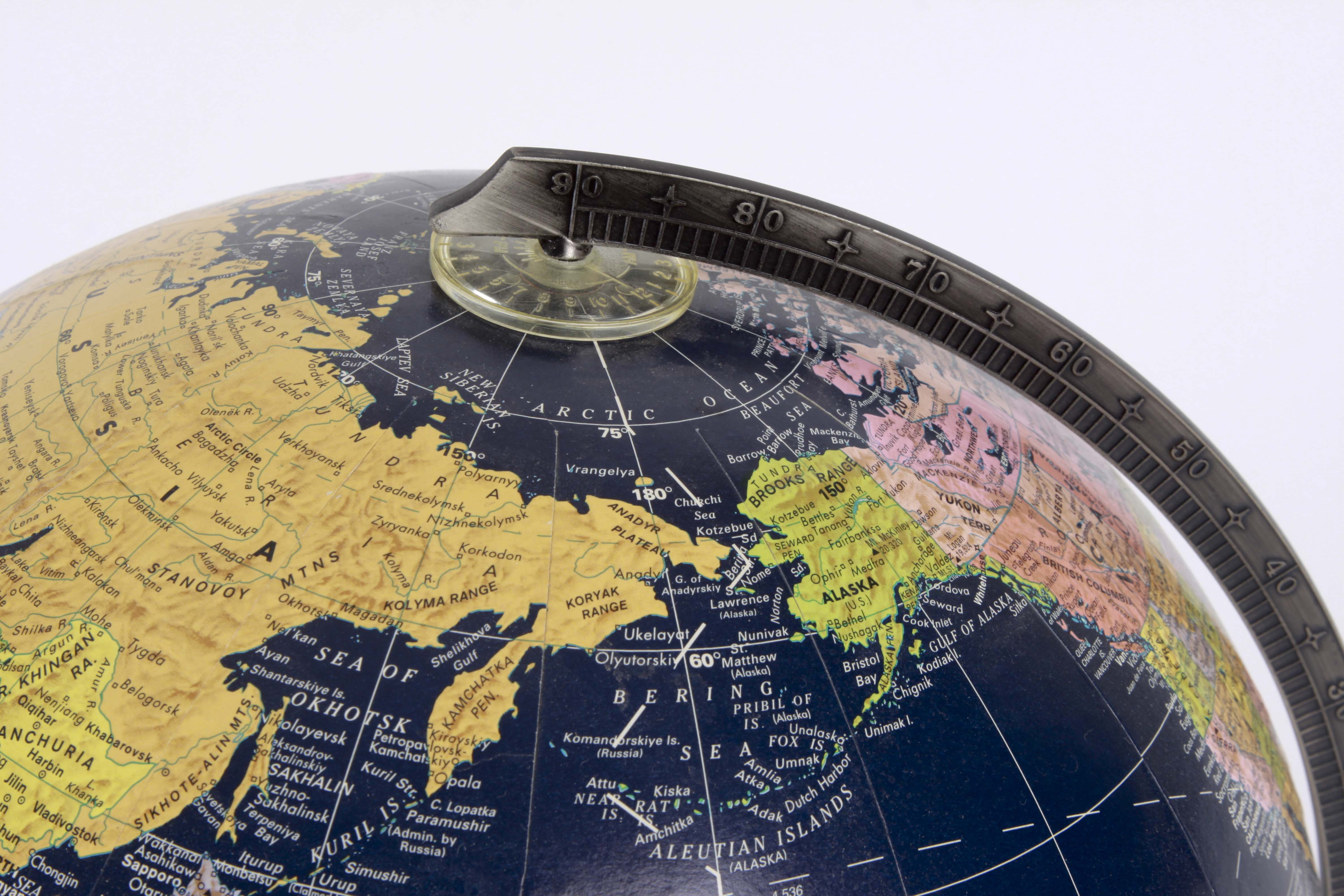 A Globemaster 12" World Globe