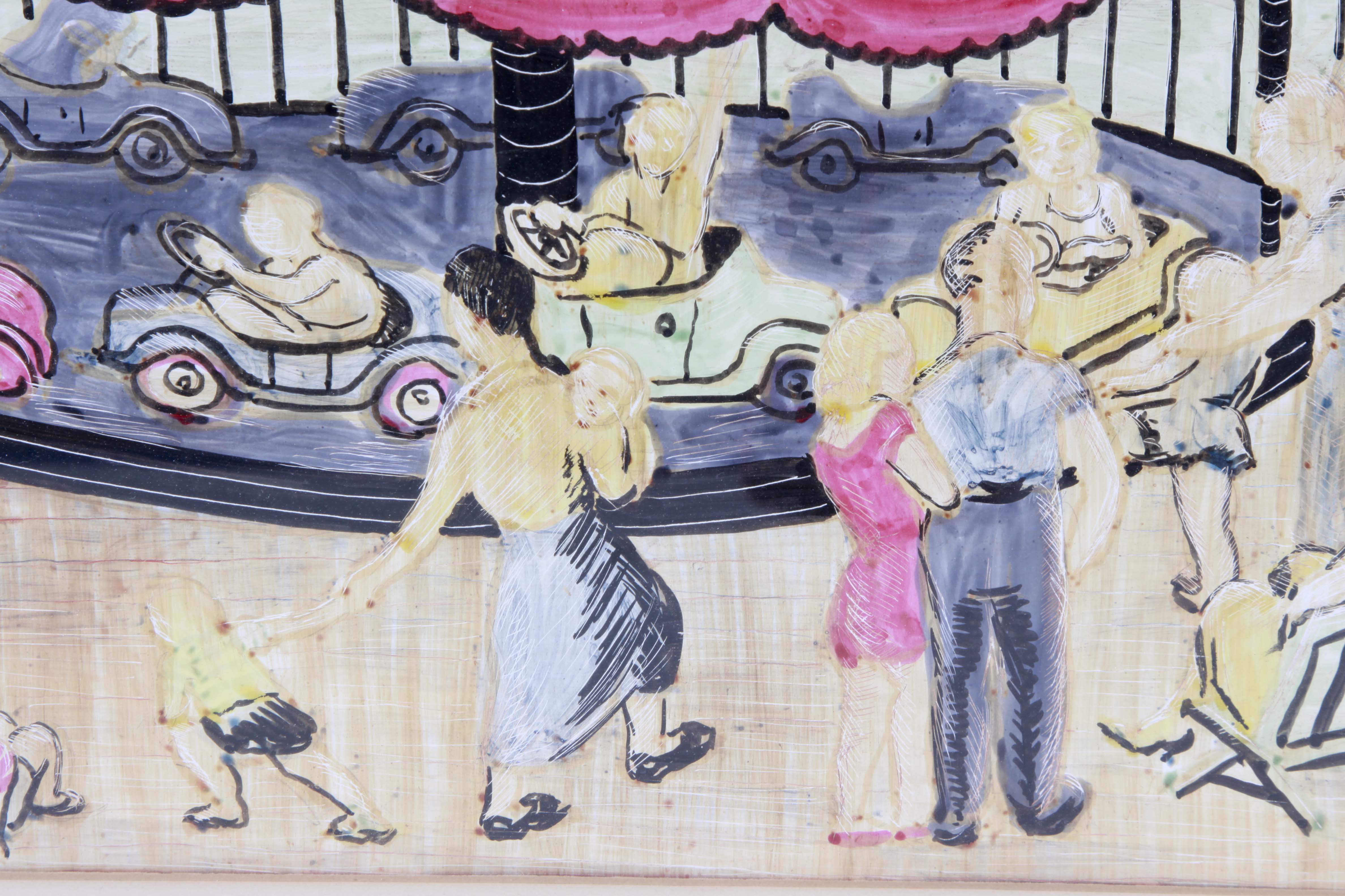 Ruthe G. Pearlman Original Mixed Media Artwork