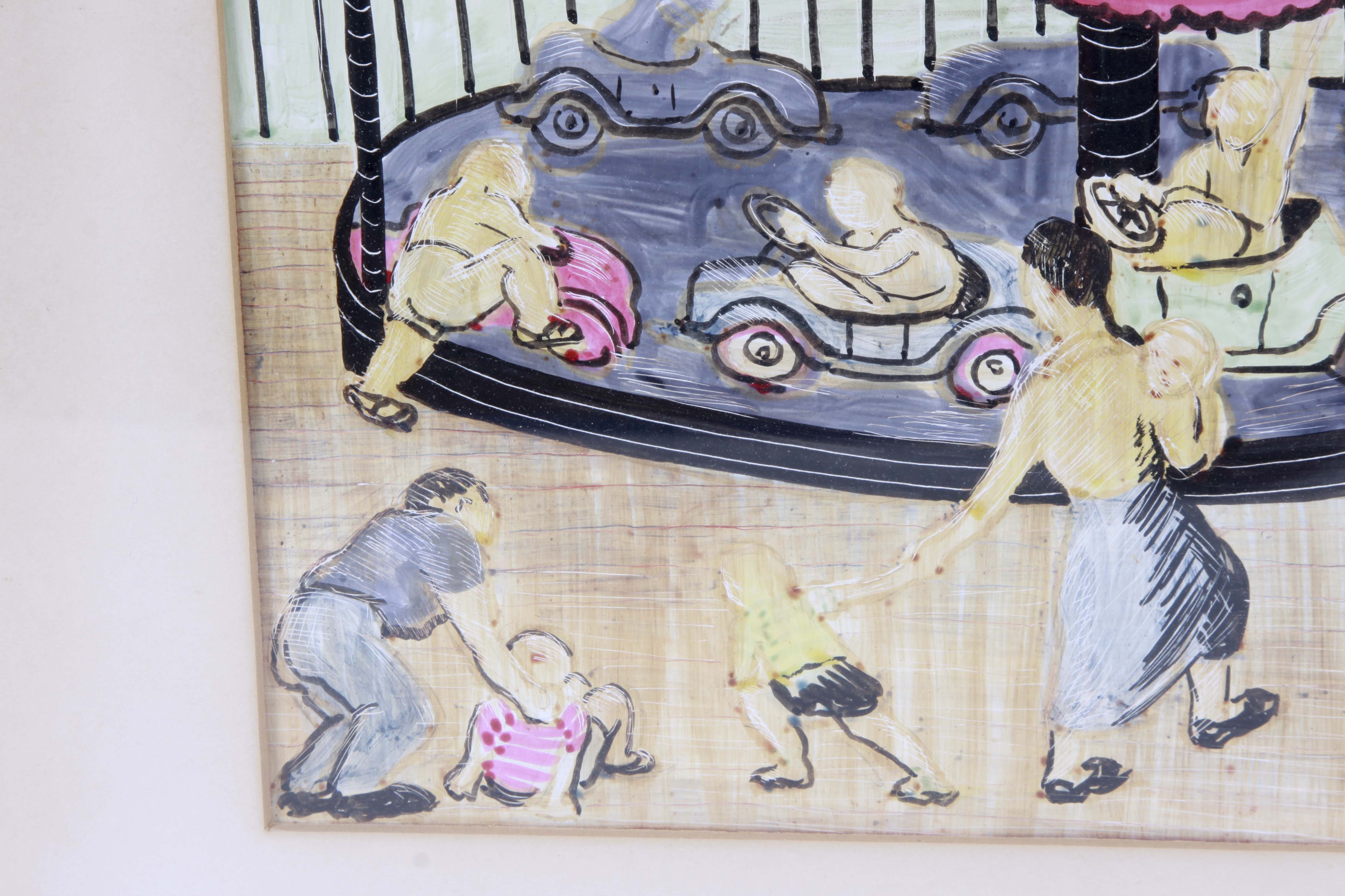 Ruthe G. Pearlman Original Mixed Media Artwork