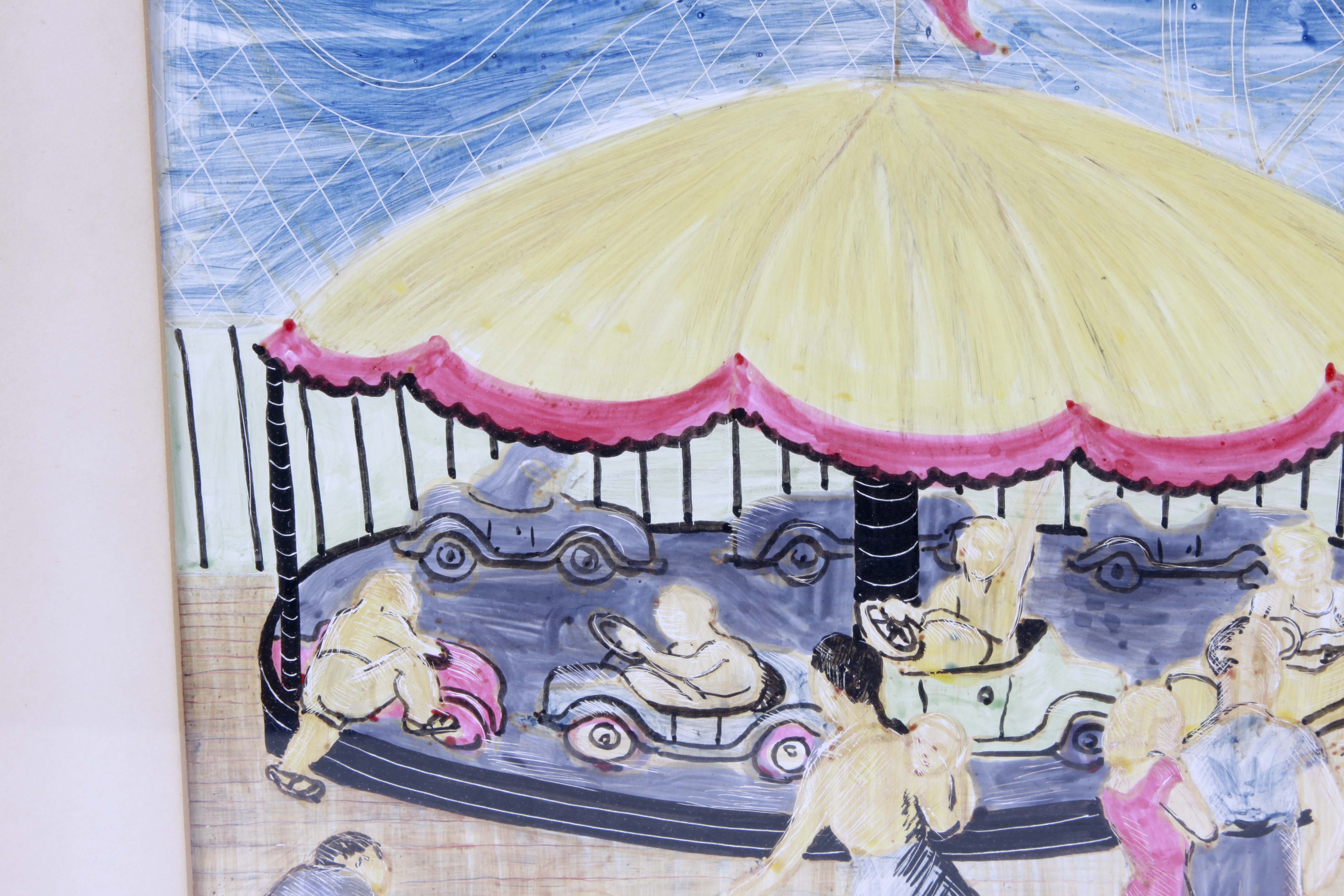 Ruthe G. Pearlman Original Mixed Media Artwork