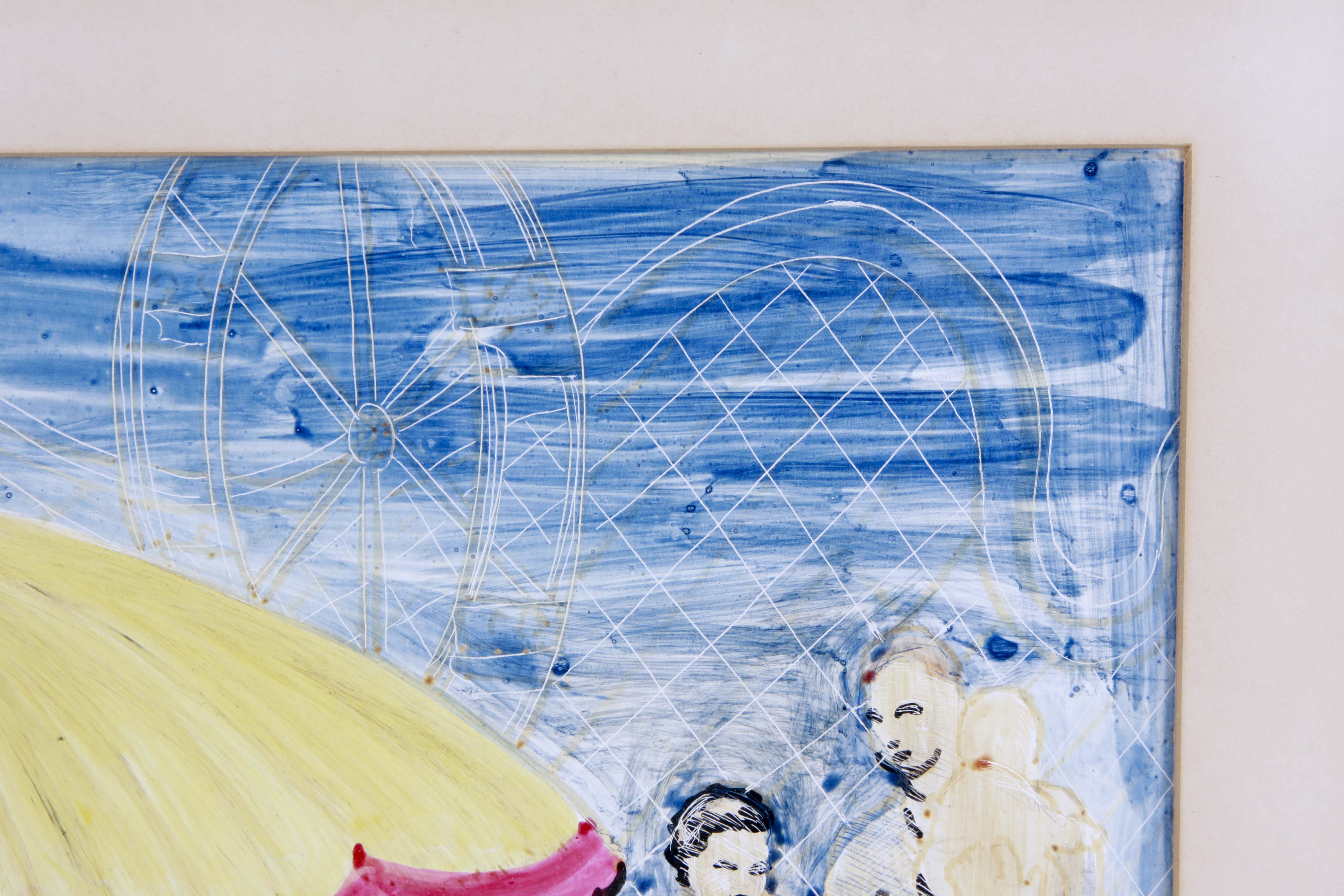 Ruthe G. Pearlman Original Mixed Media Artwork