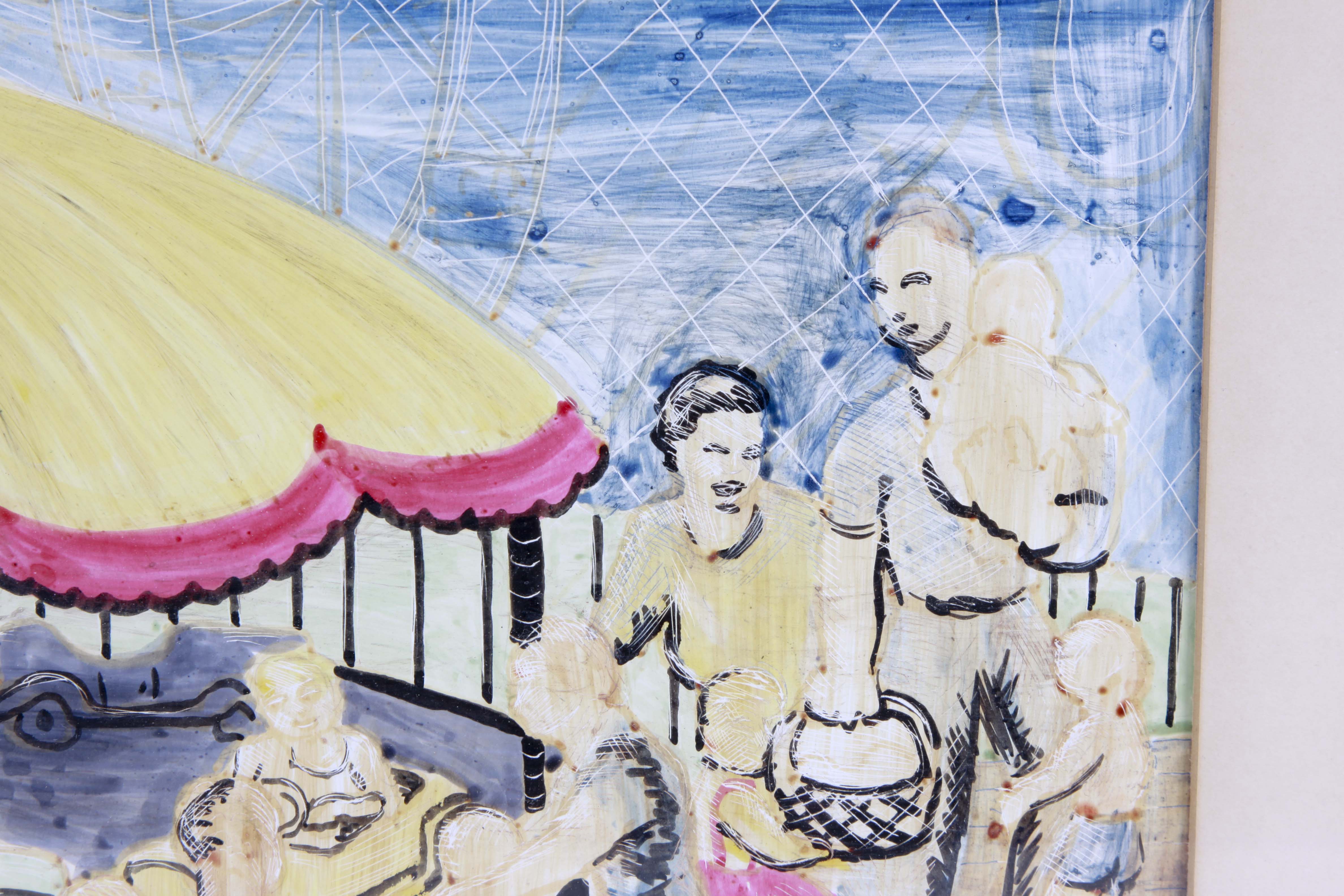 Ruthe G. Pearlman Original Mixed Media Artwork