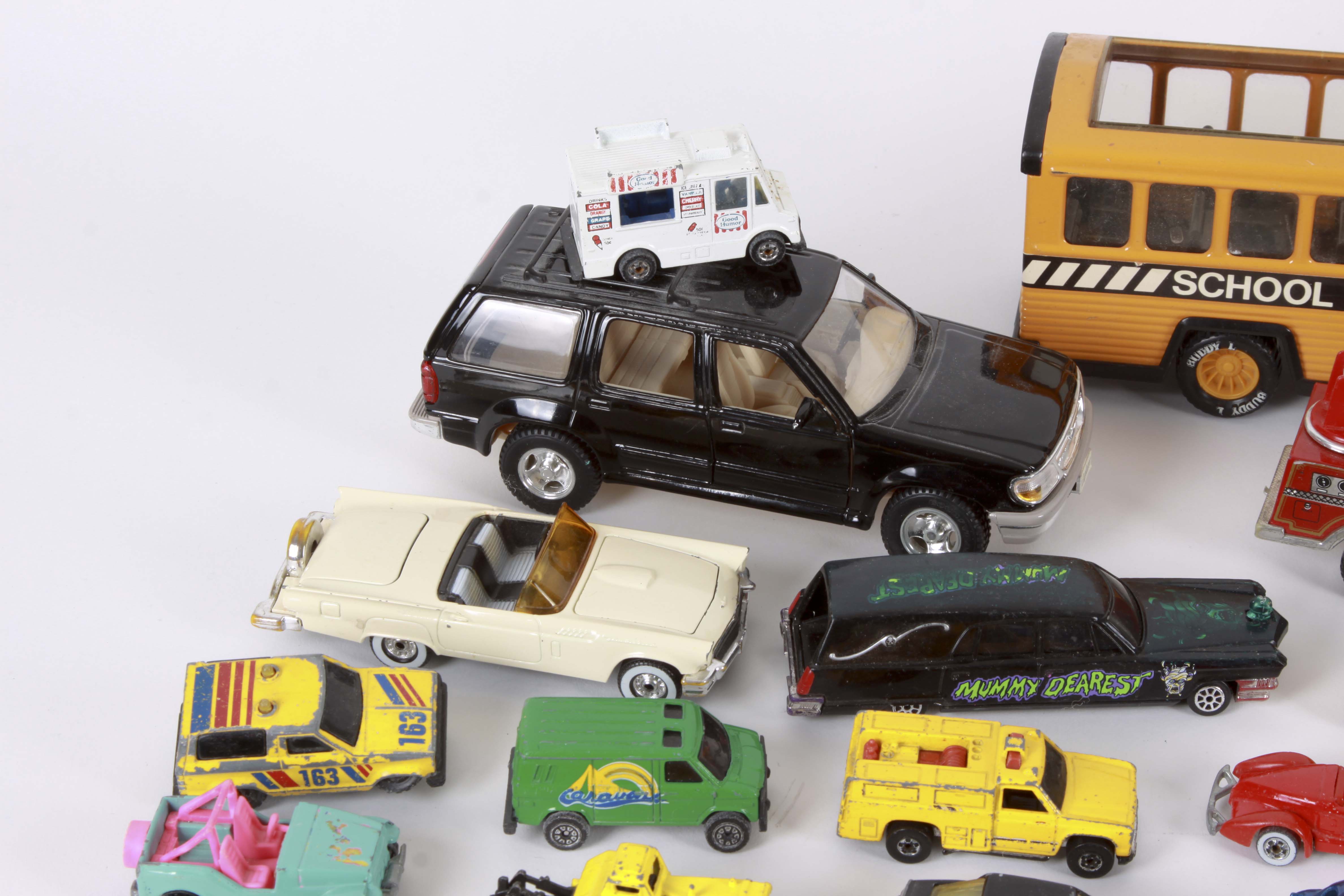 Assortment of Die Cast Metal Cars