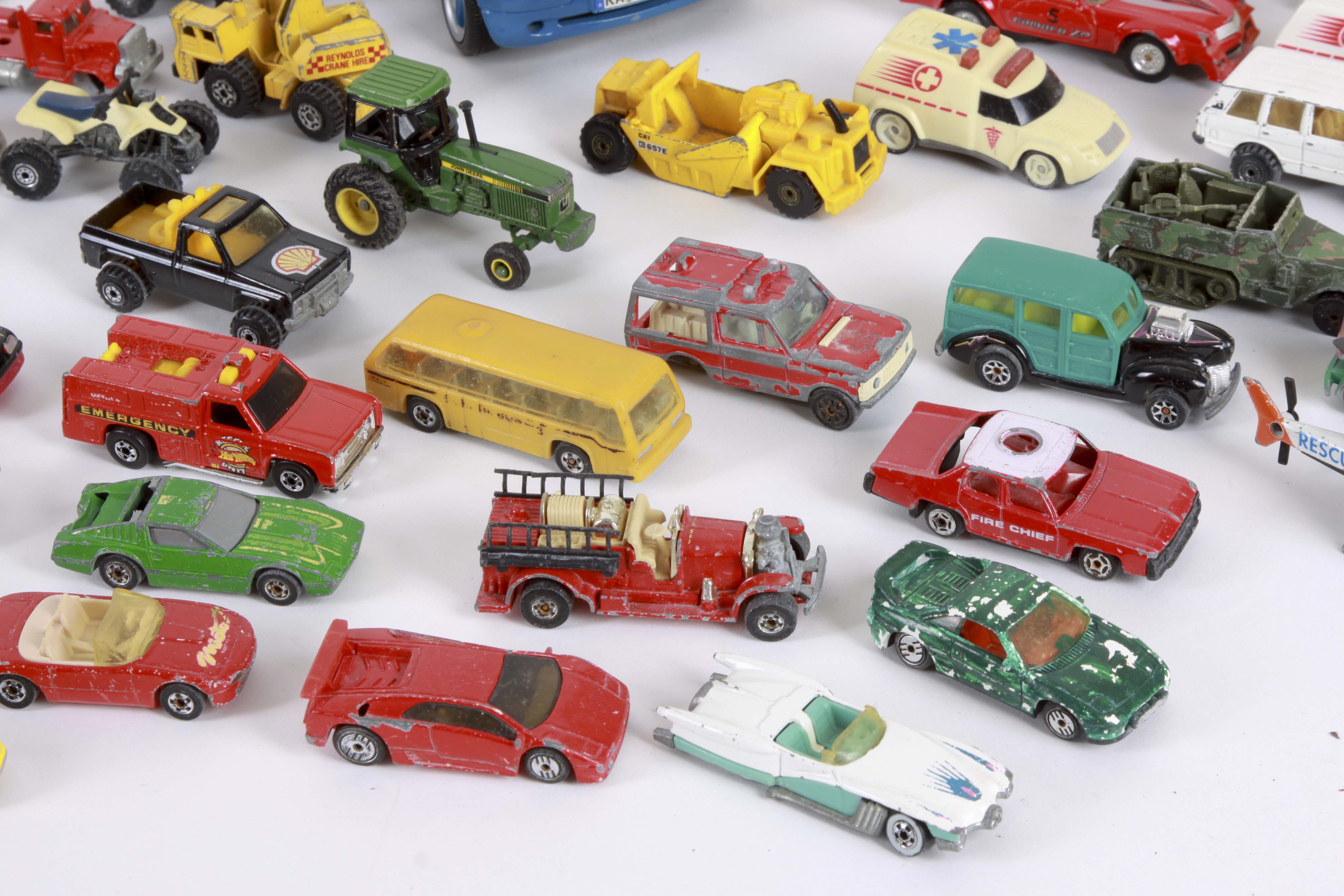 Assortment of Die Cast Metal Cars