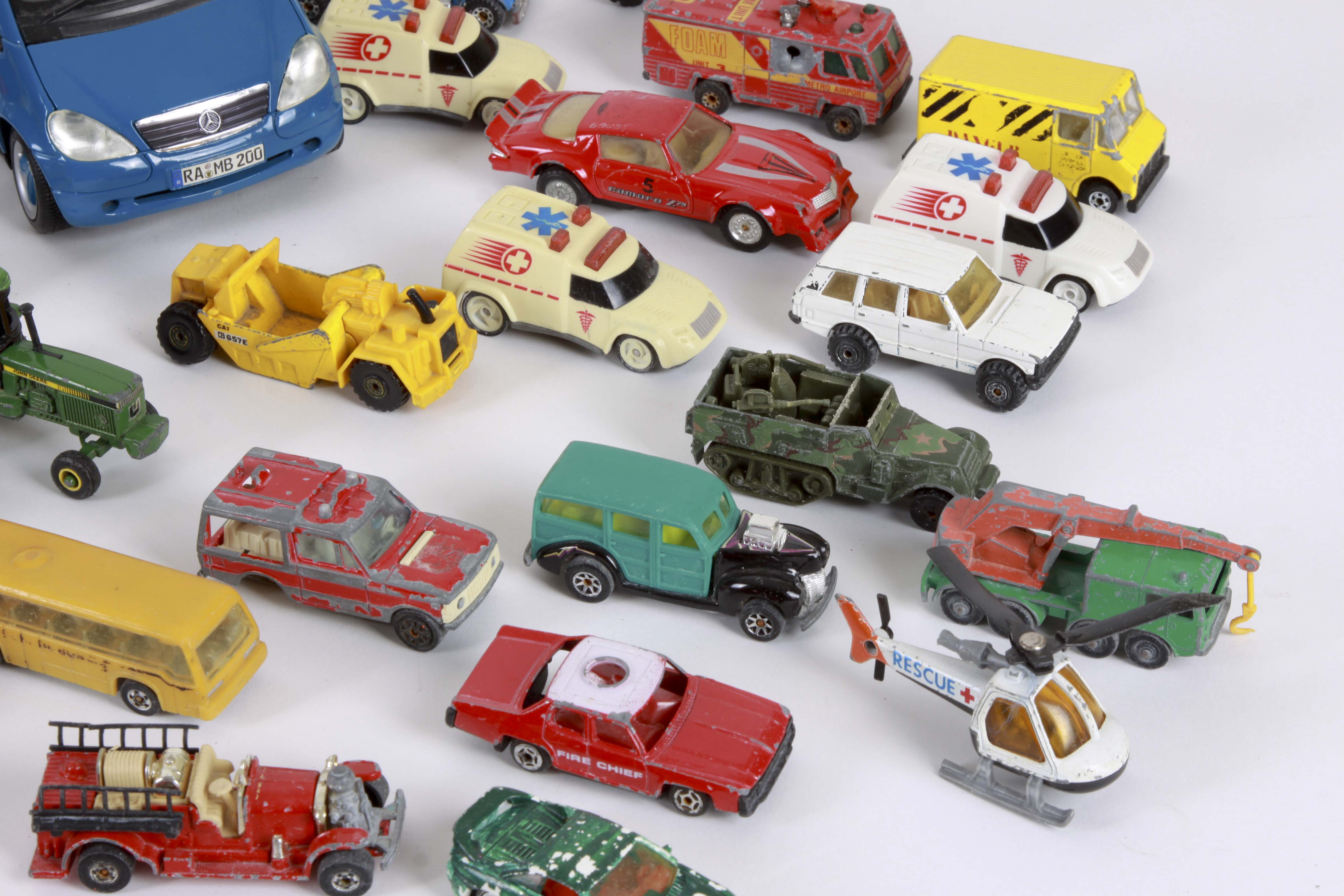 Assortment of Die Cast Metal Cars