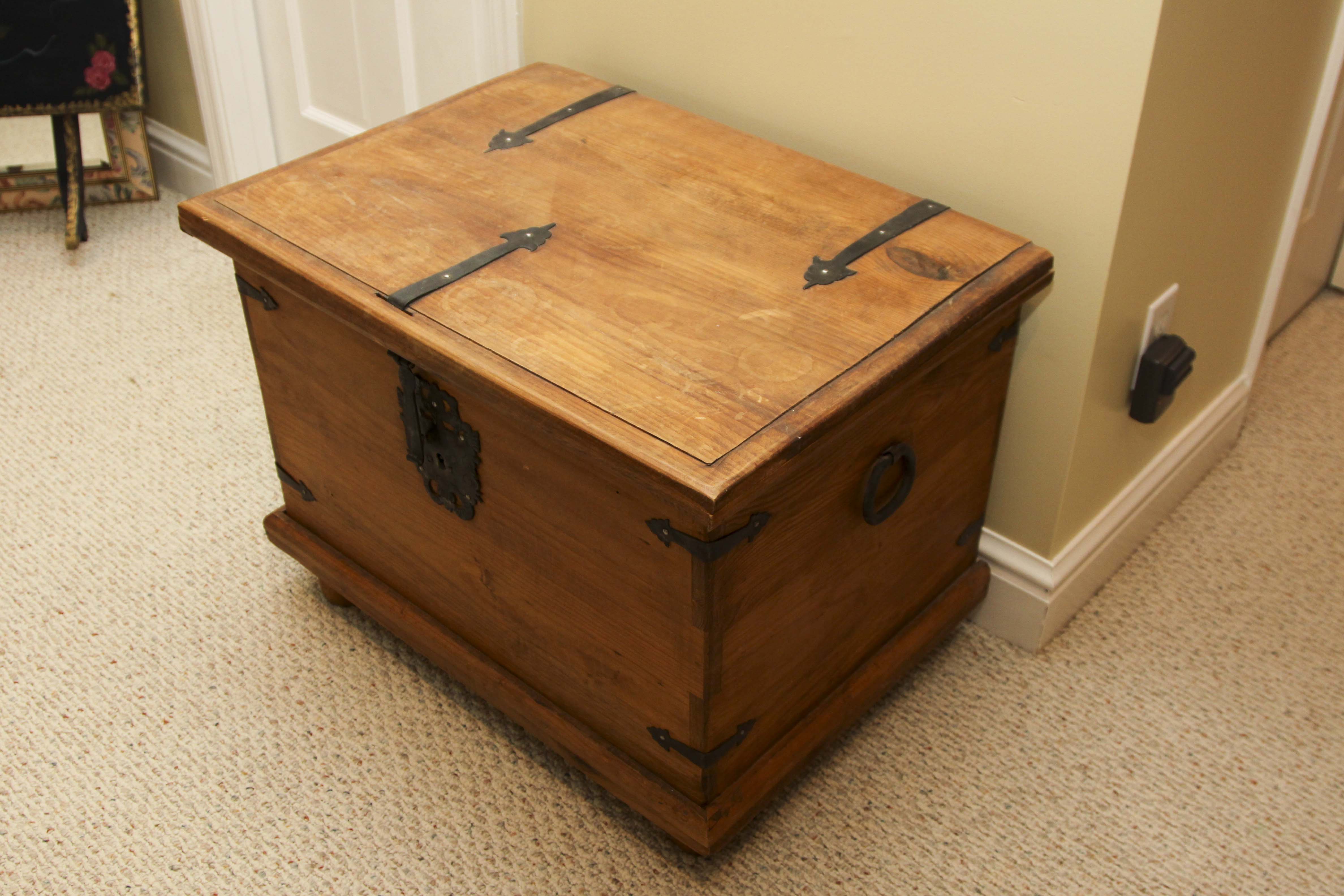 Rustic Wood Chest