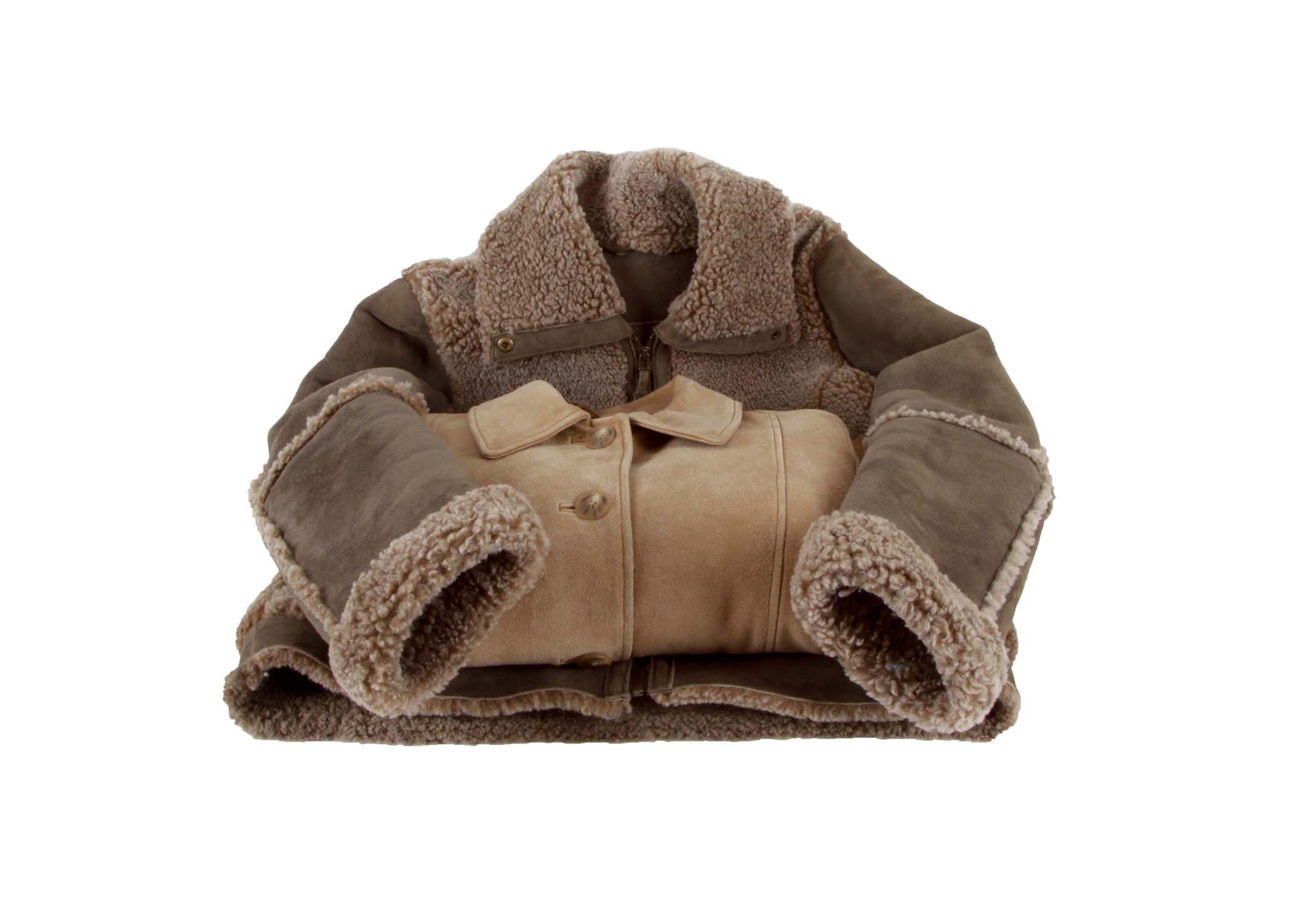 Two Leather Coats by The Territory Ahead