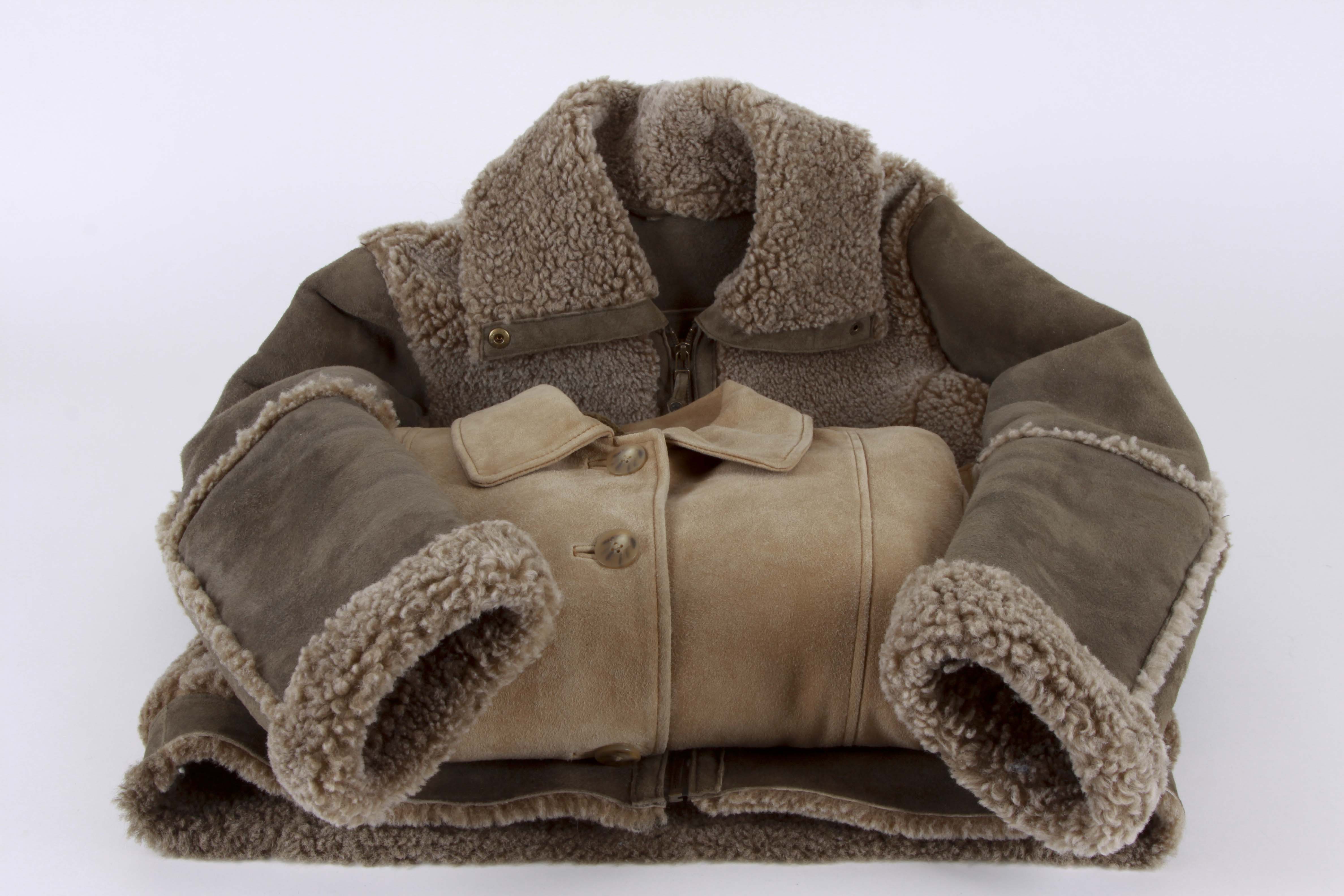 Two Leather Coats by The Territory Ahead