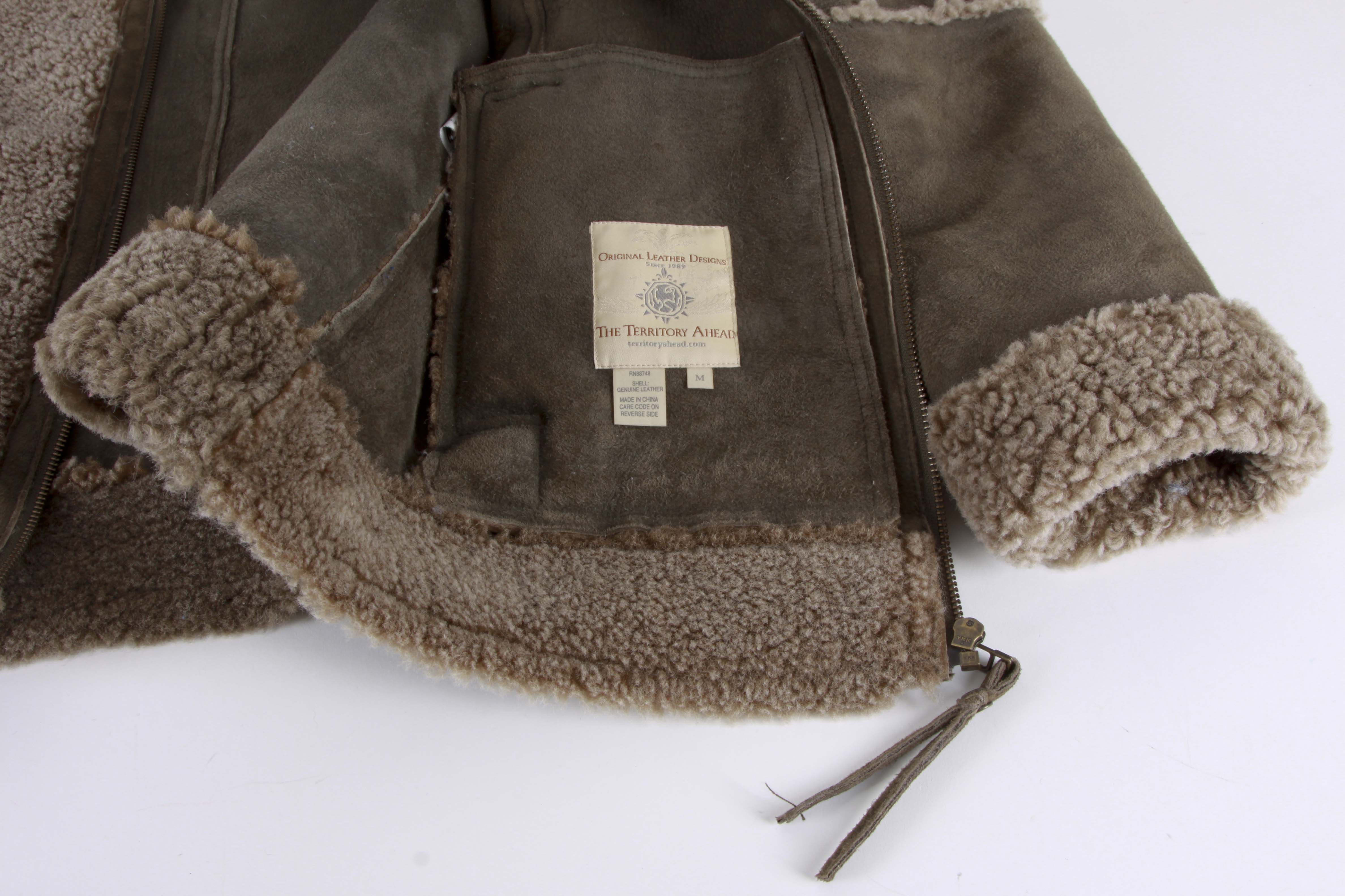 Two Leather Coats by The Territory Ahead