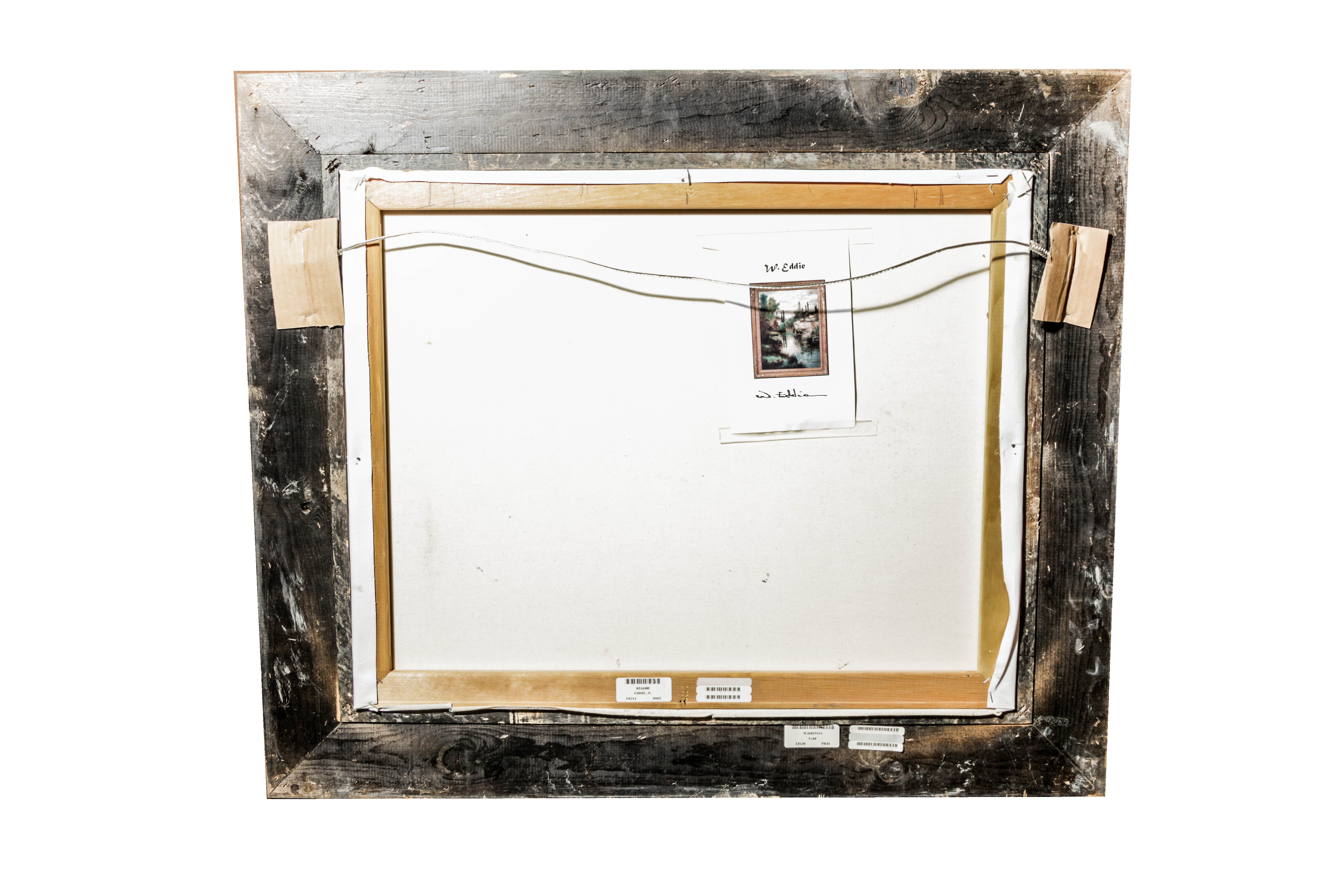 W. Eddie Oil on Canvas Landscape