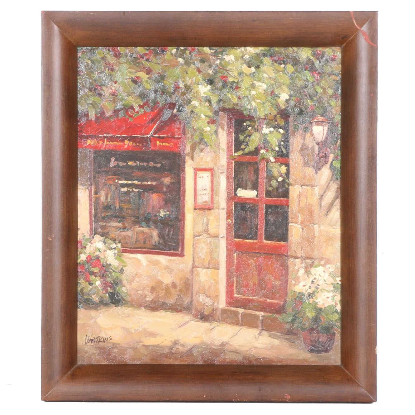 Watkins Original Oil Painting on Canvas