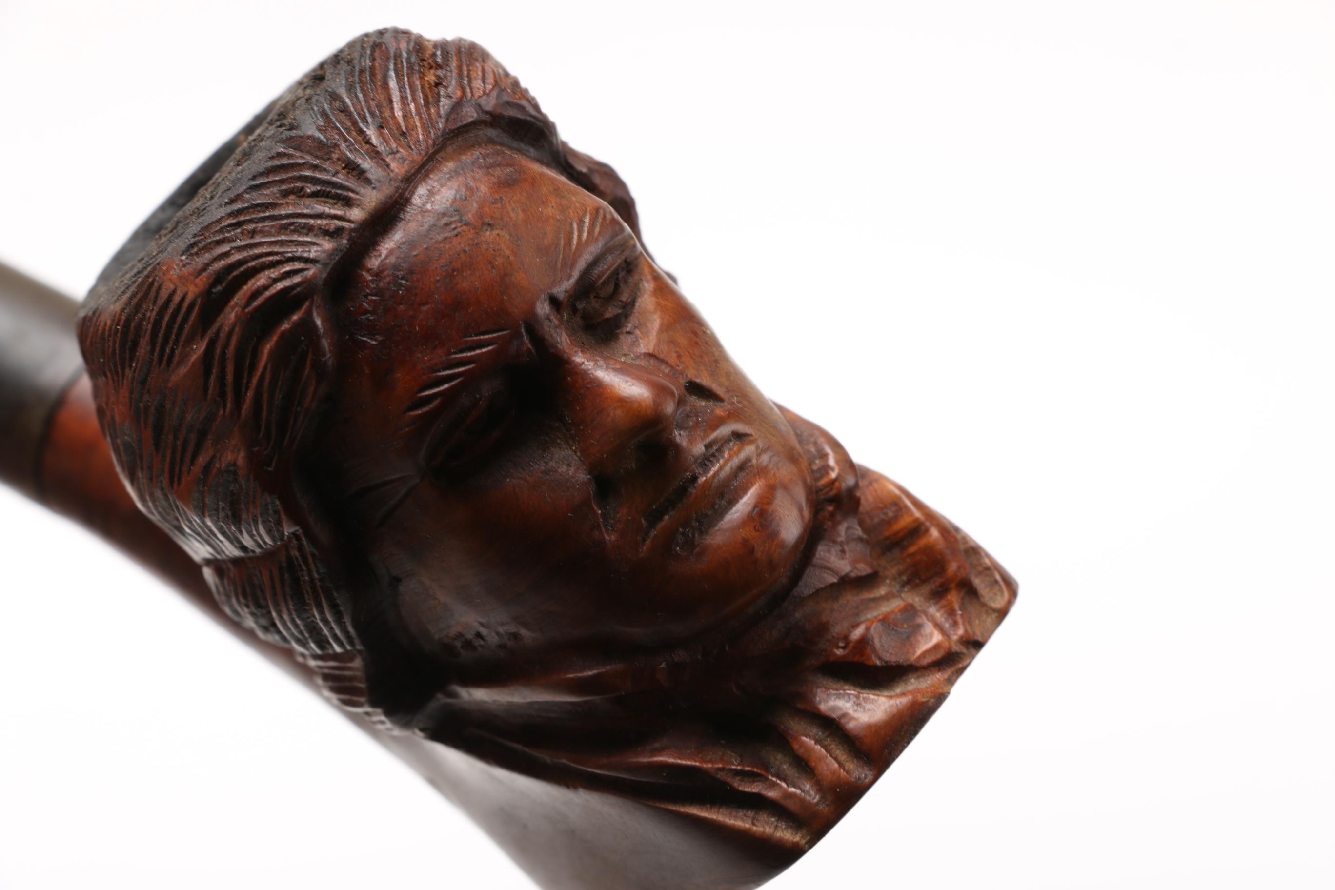 Figural Smoking Pipes Including Beethoven