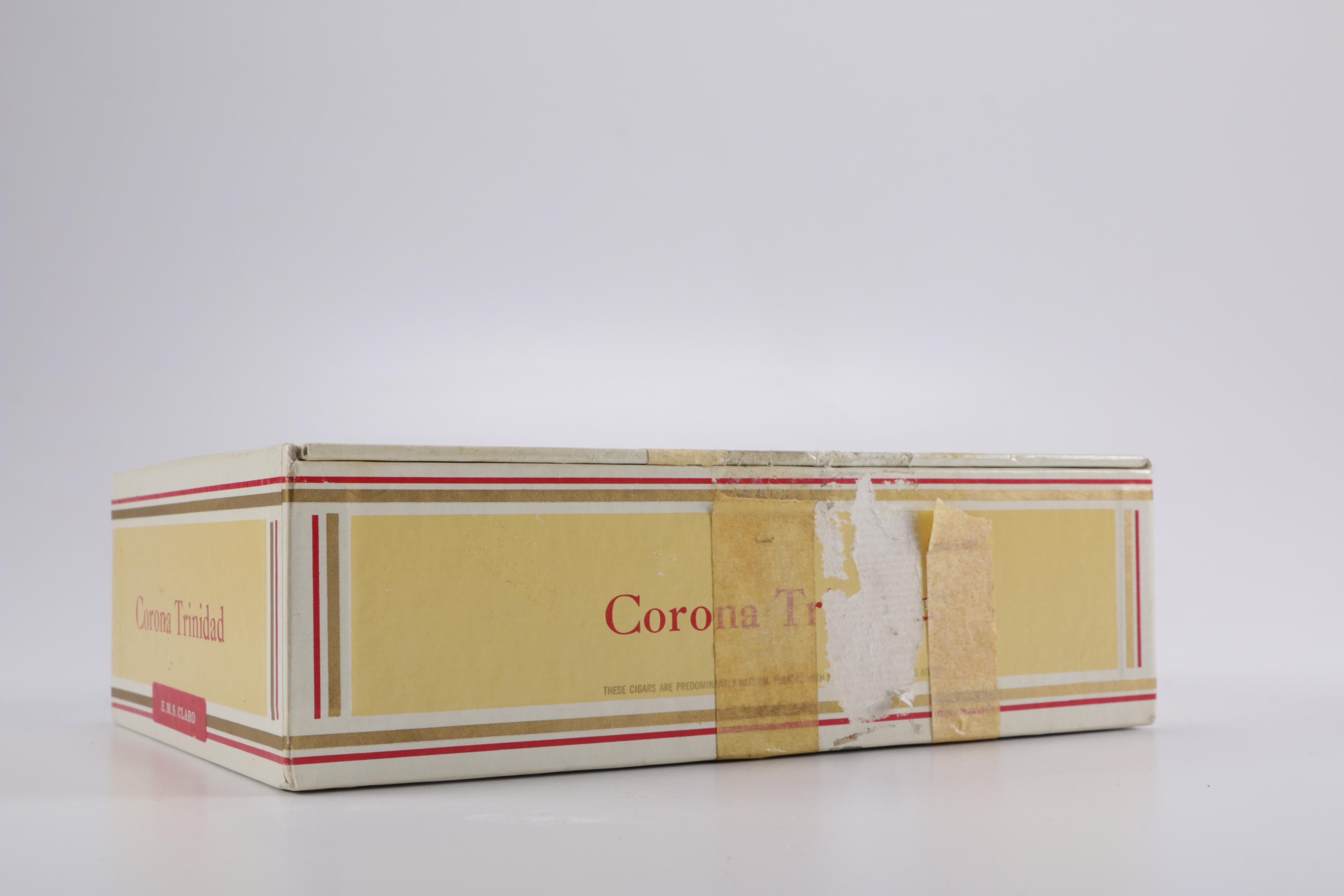 Vintage Trinidad Coronas and Suerdieck Fidalgos Cigar Boxes