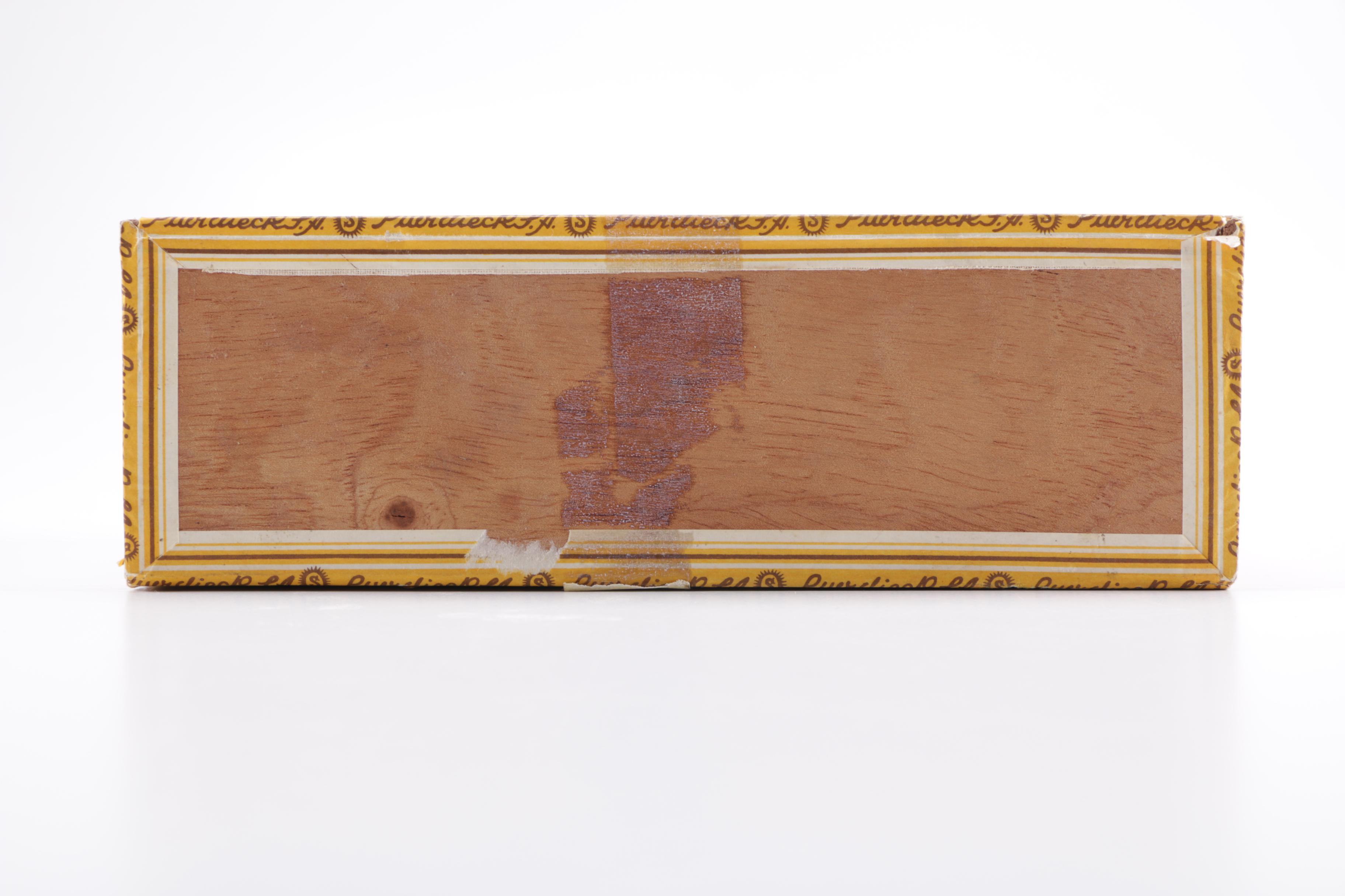 Vintage Trinidad Coronas and Suerdieck Fidalgos Cigar Boxes