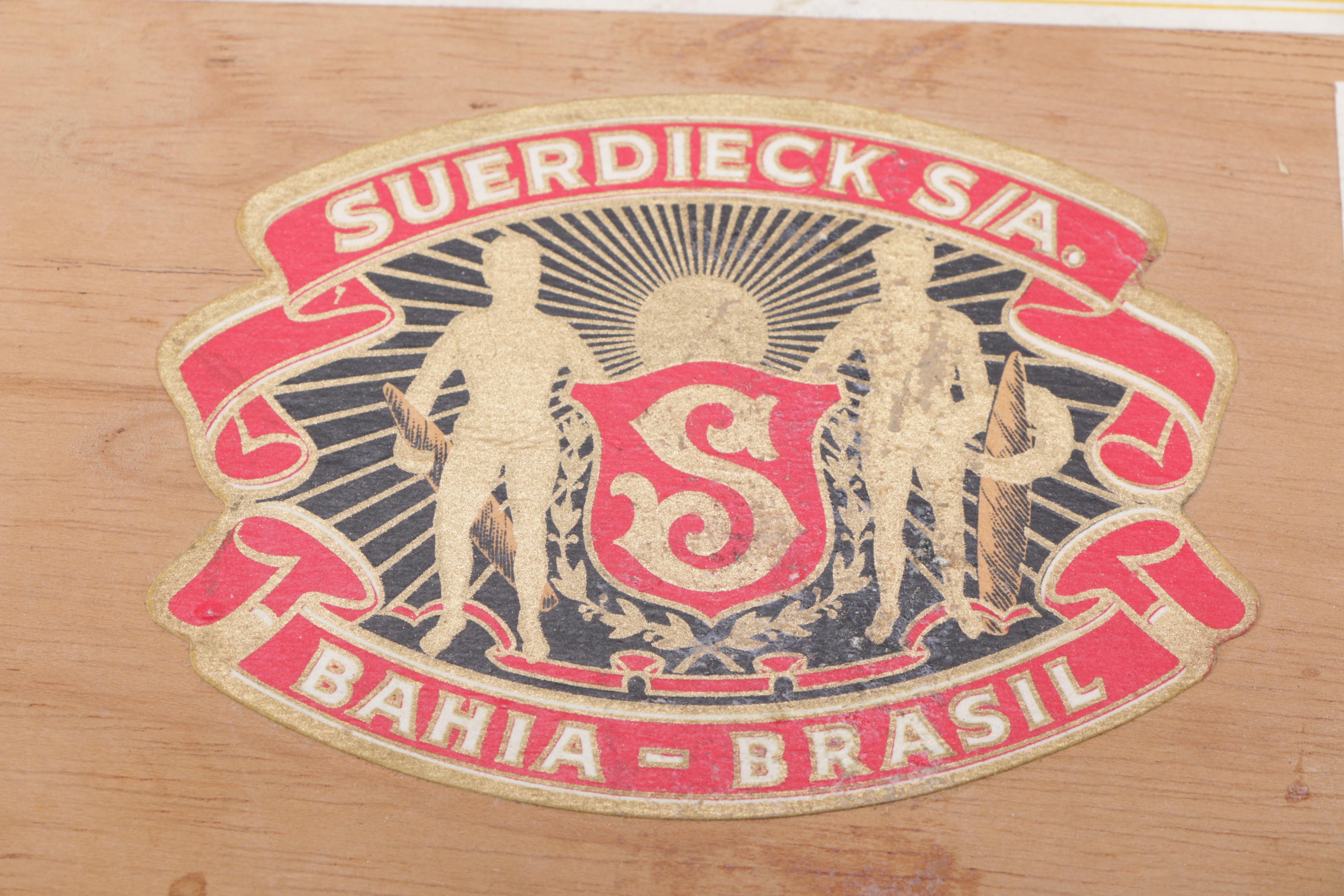 Vintage Trinidad Coronas and Suerdieck Fidalgos Cigar Boxes