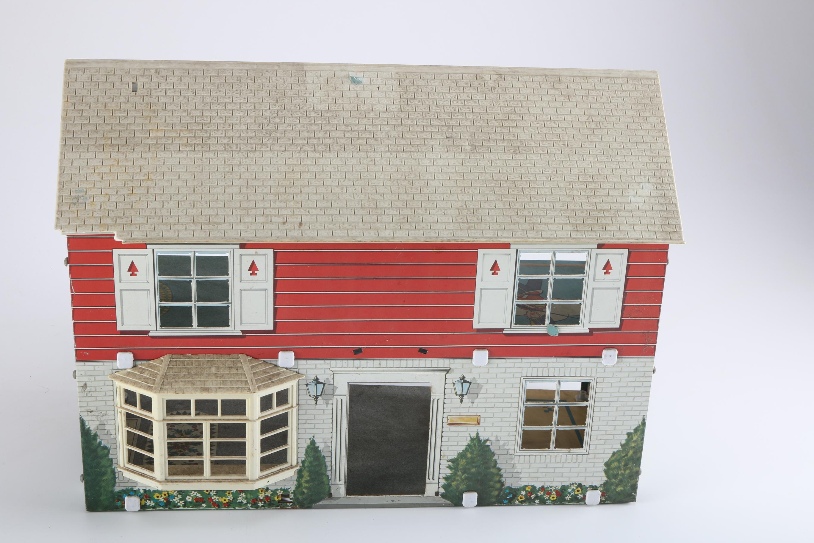 Vintage Tin Doll House