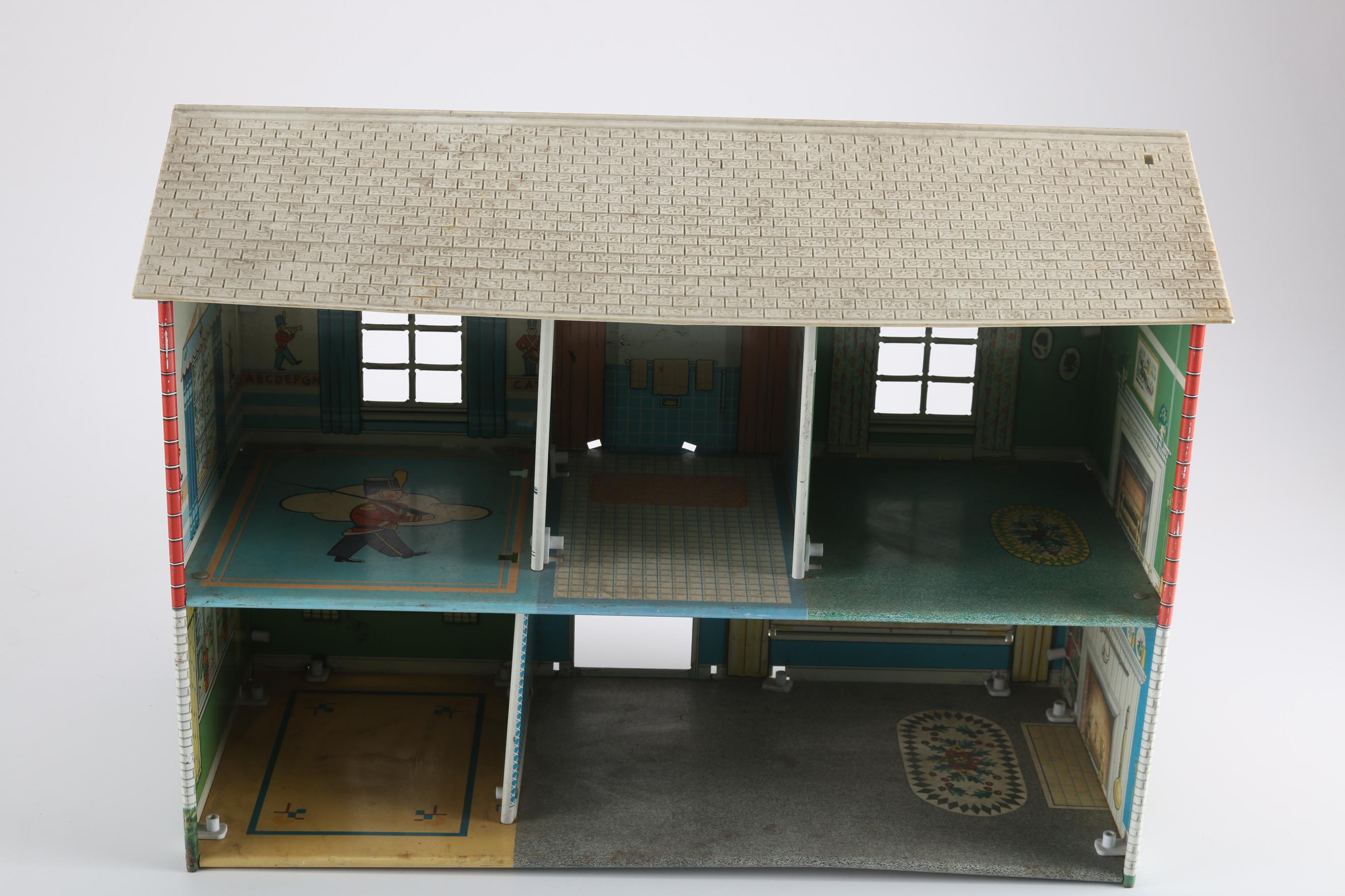 Vintage Tin Doll House