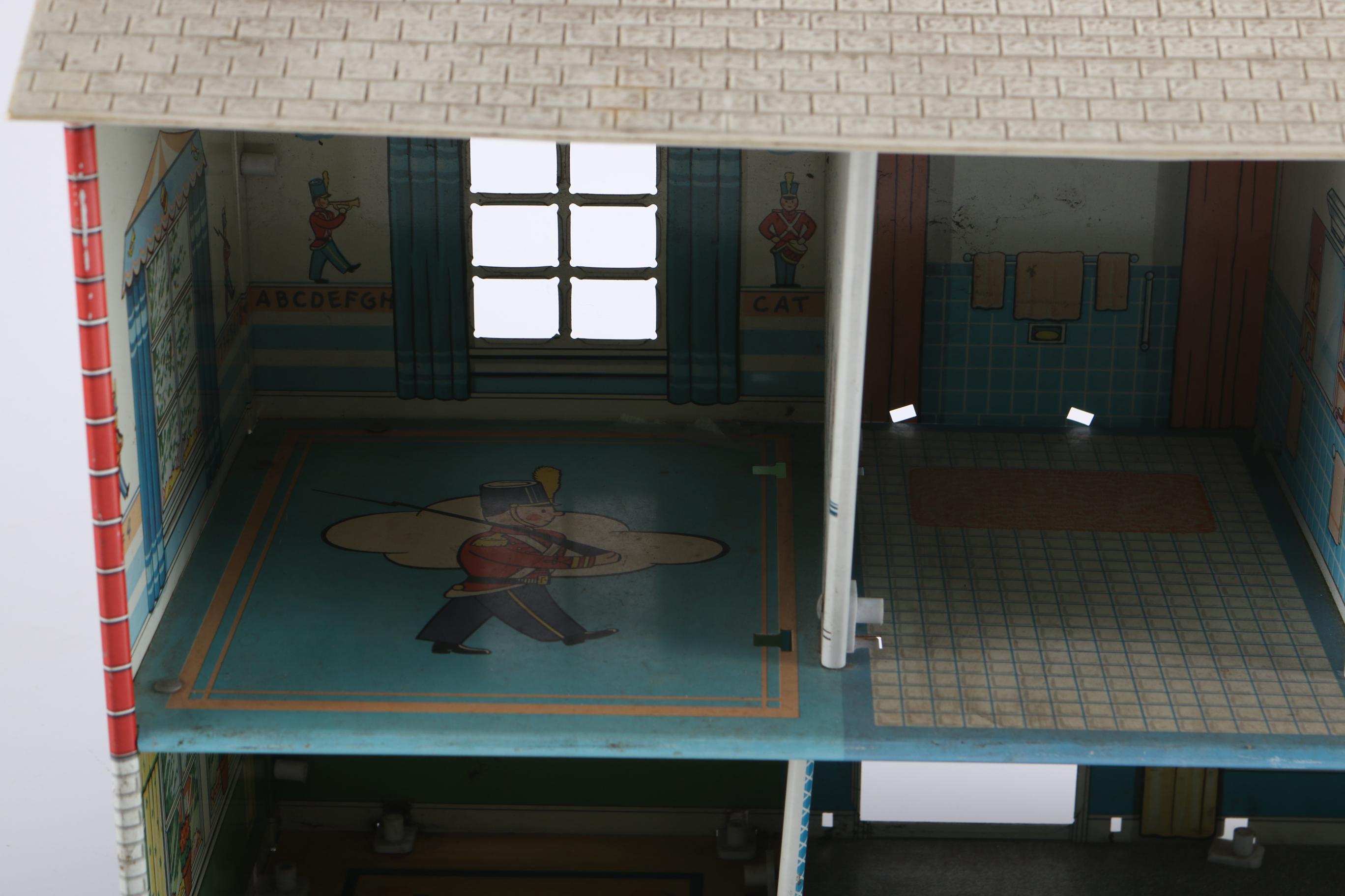 Vintage Tin Doll House