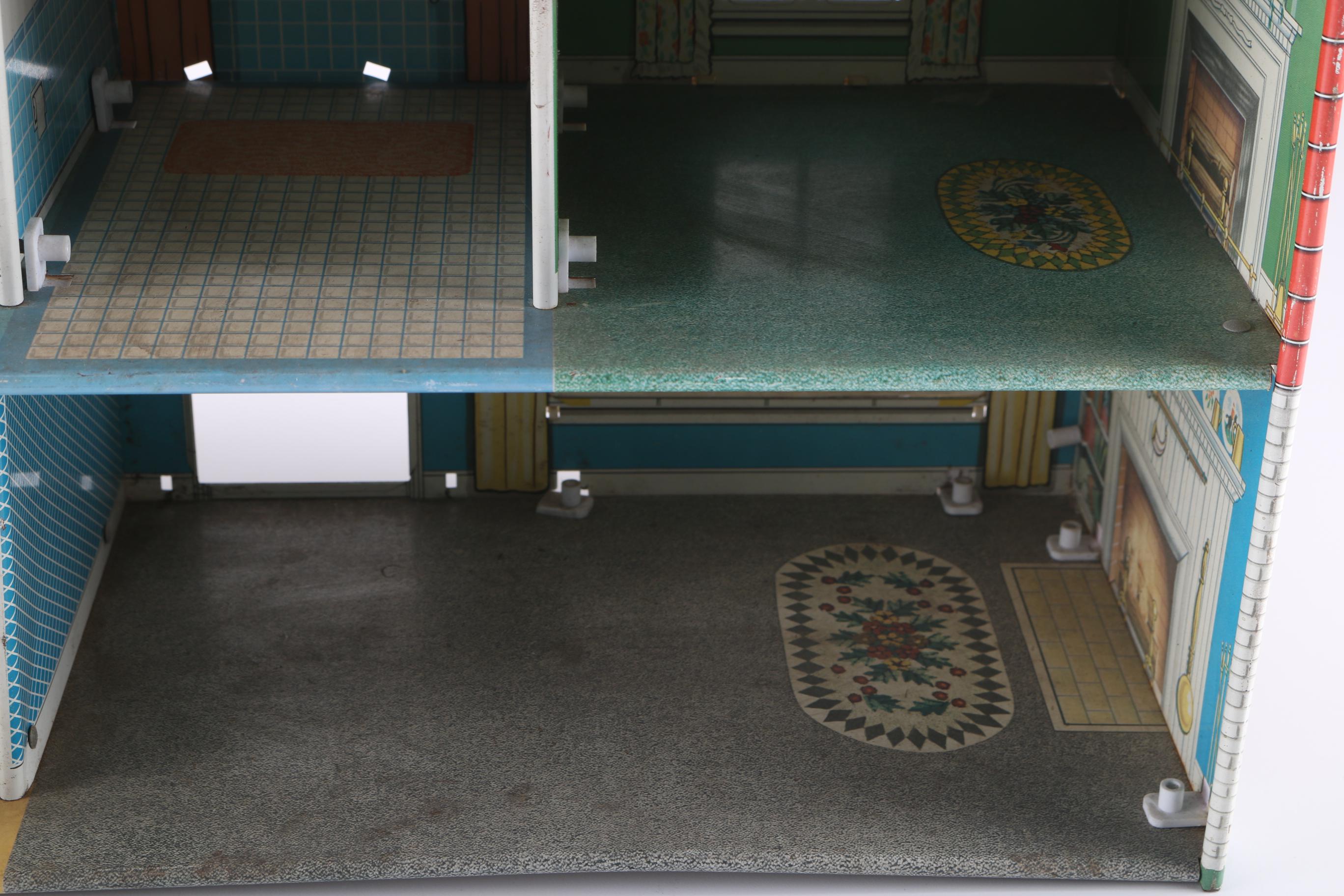 Vintage Tin Doll House