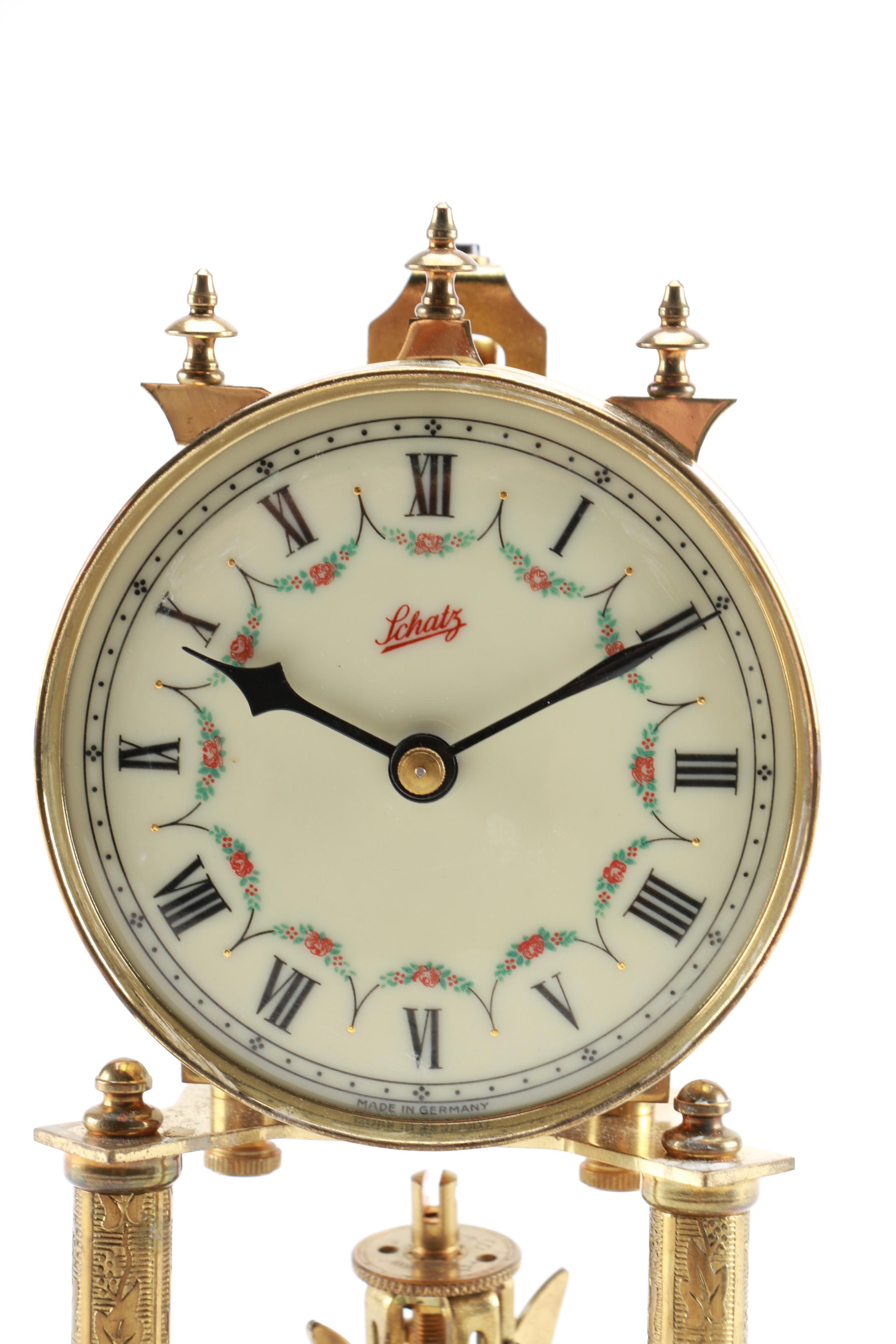 Vintage Schatz  German Anniversary Clock