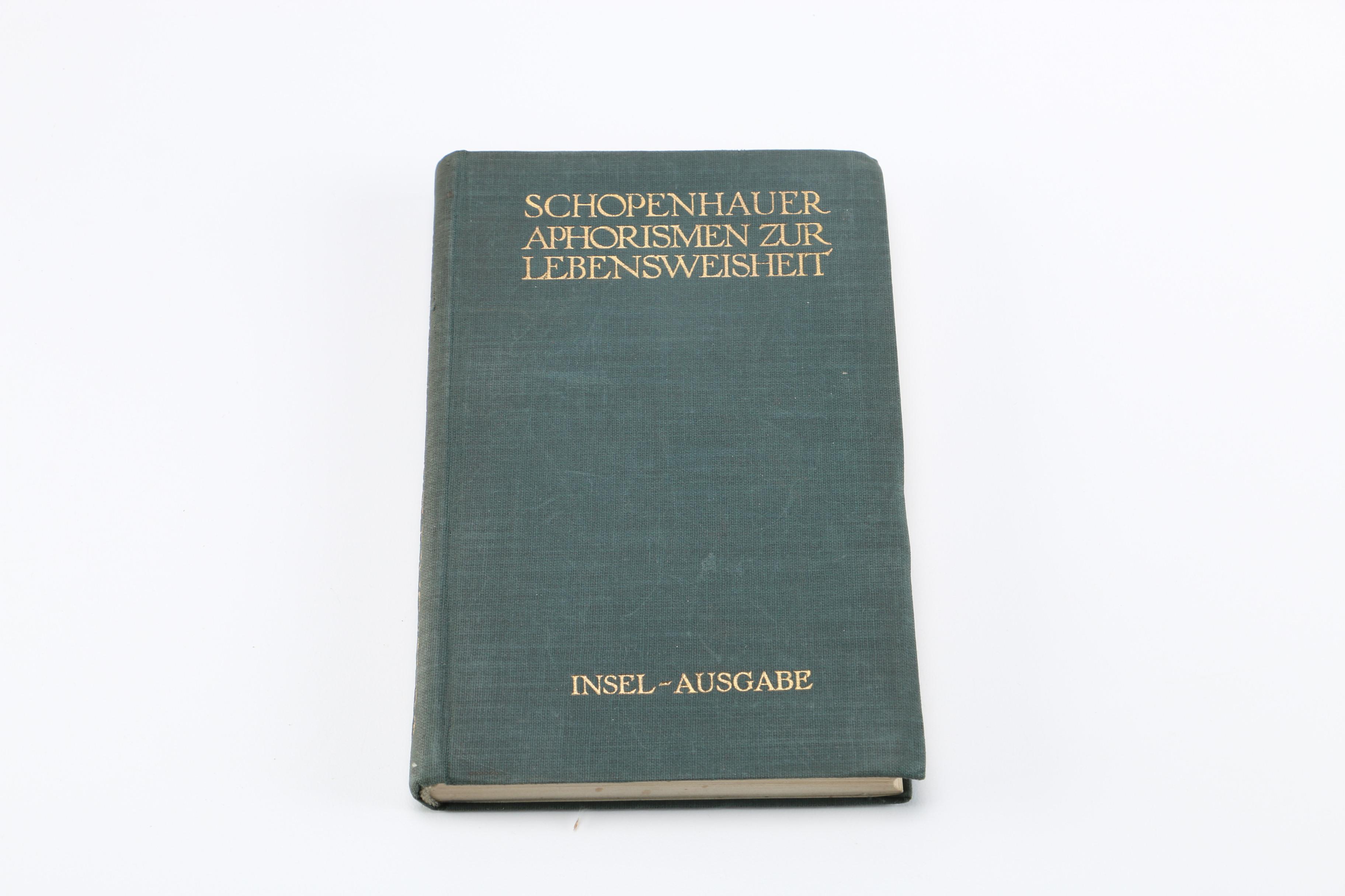 Vintage German-Language Literature and Philosophy Books