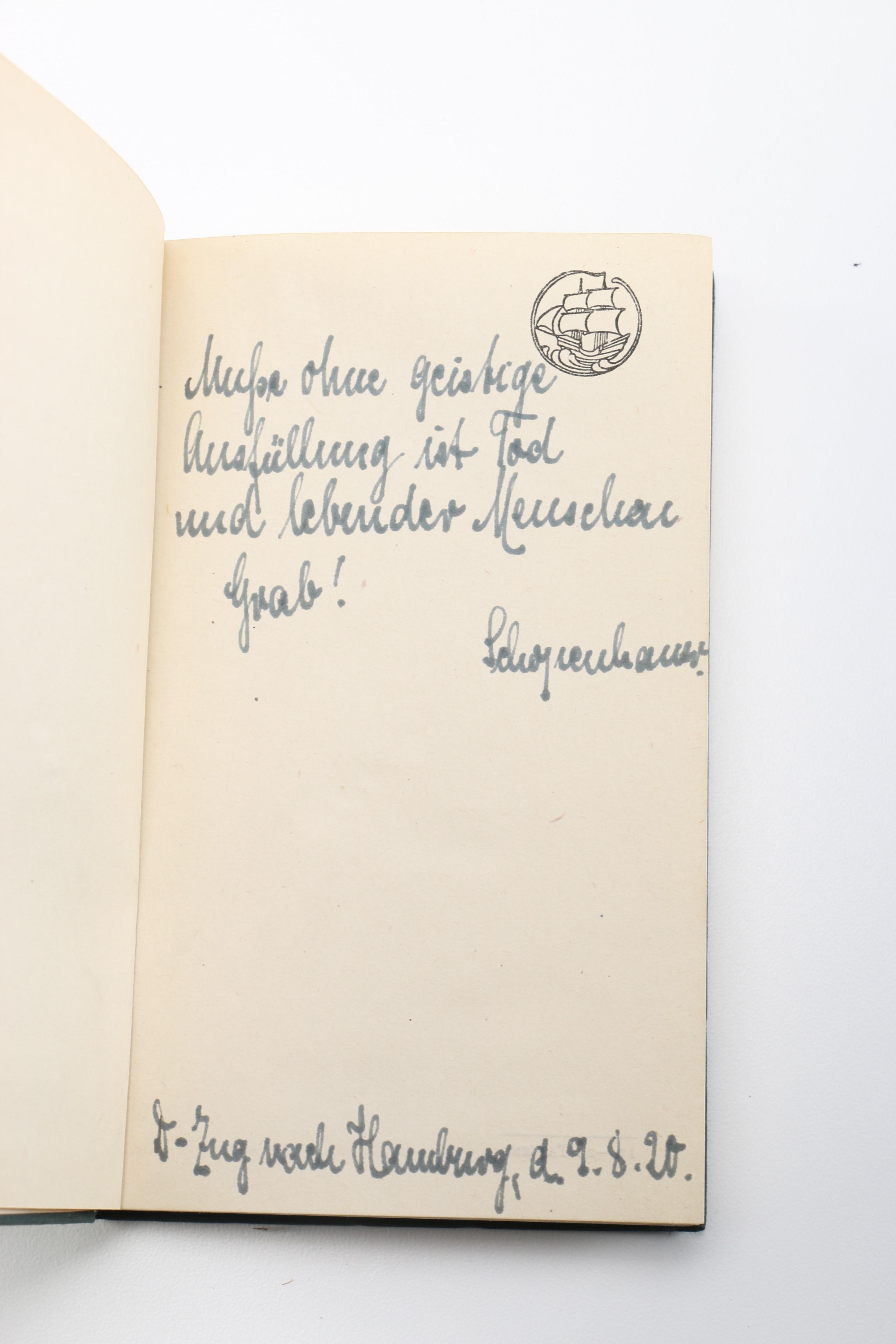 Vintage German-Language Literature and Philosophy Books