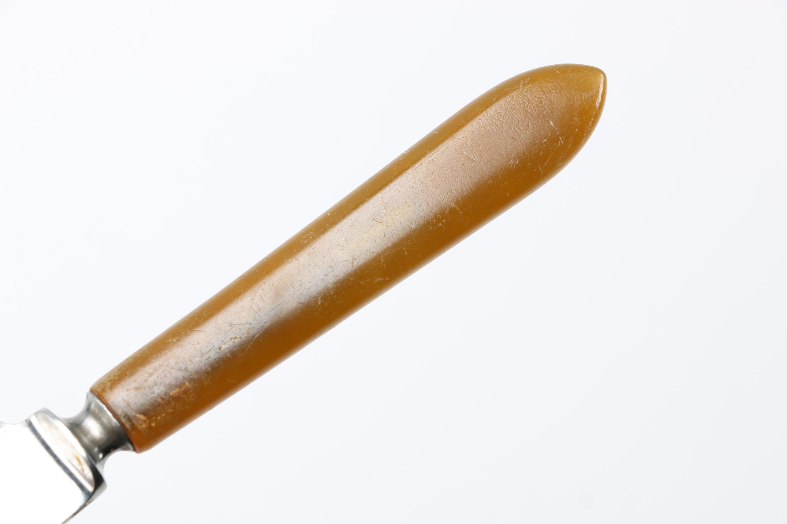 Universal Knife Company and Turton & Co. Celluloid Handled Knives