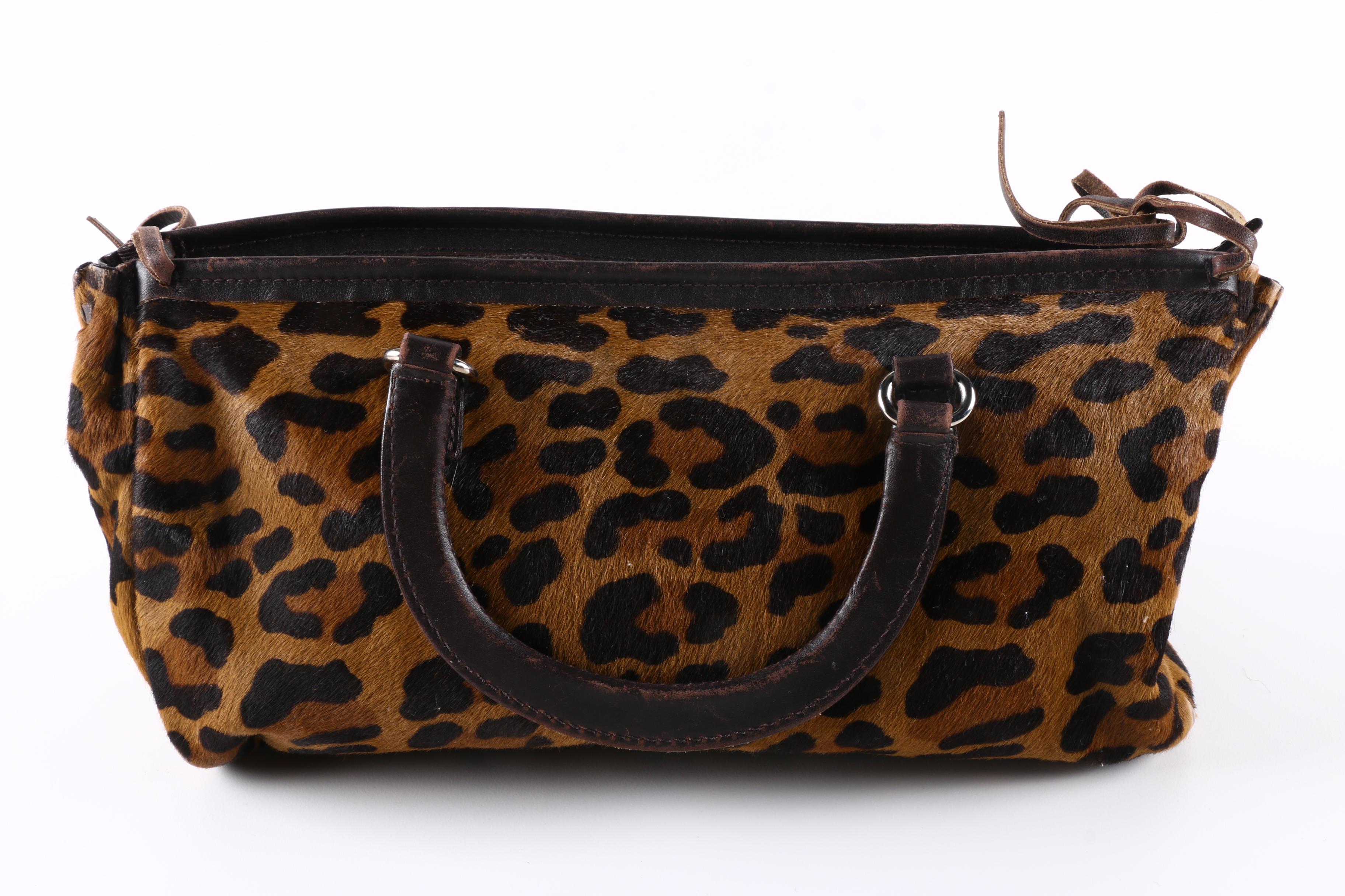 Prada Cheetah Print Handbag
