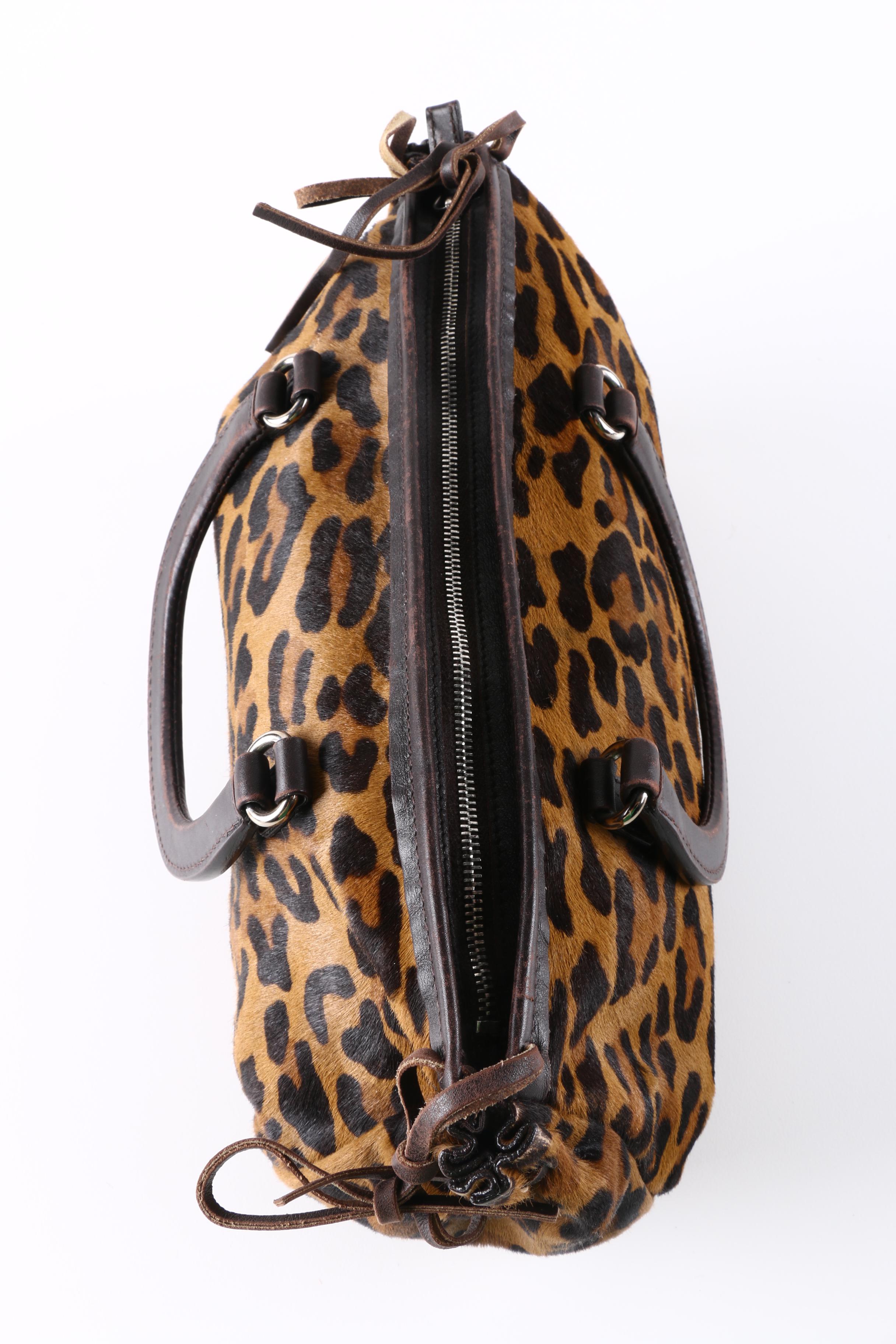 Prada Cheetah Print Handbag