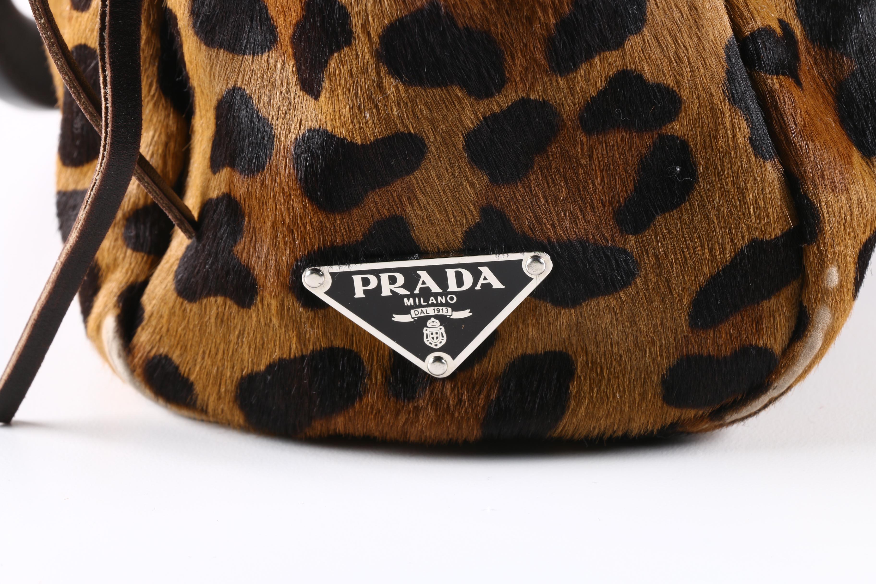 Prada Cheetah Print Handbag