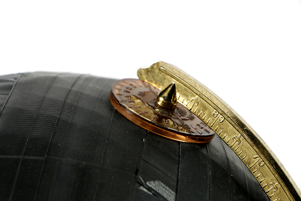 Gregor Turk Rubber Wrapped Globe "Bound Globe"